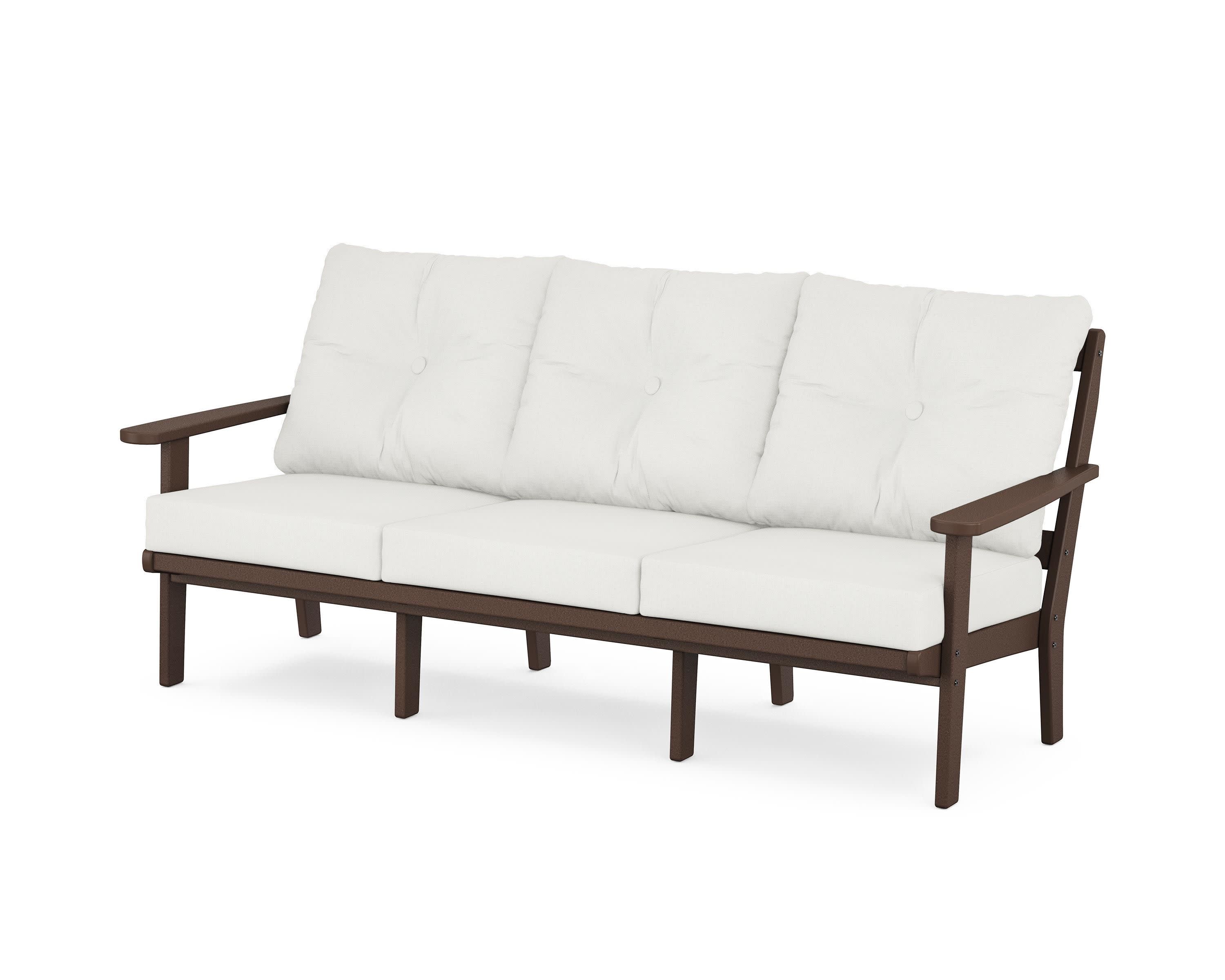 Cape Cod Deep Seating Sofa in Vintage Lantern / Natural Linen
