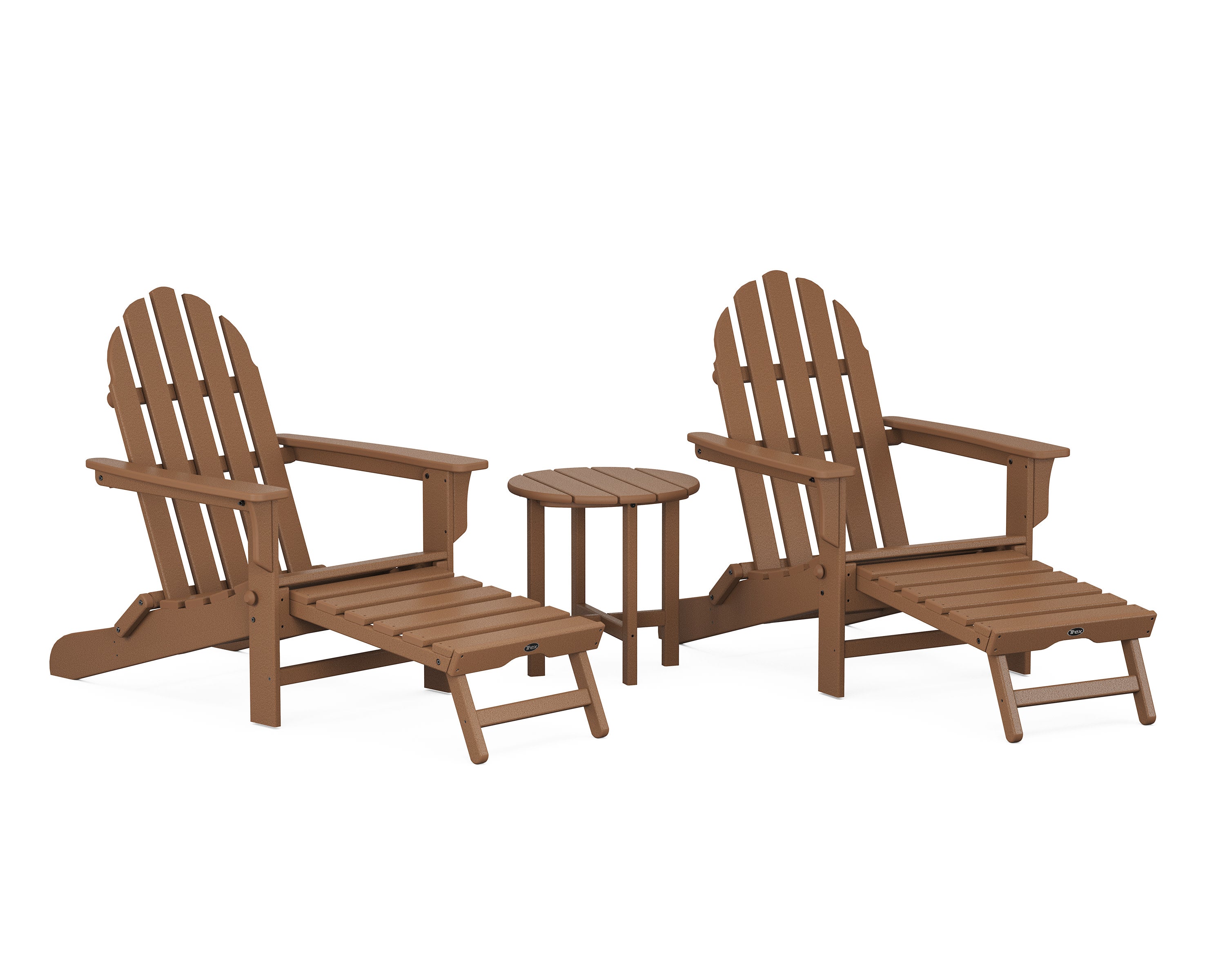 Cape Cod 3-Piece Ultimate Adirondack Set in Tree House