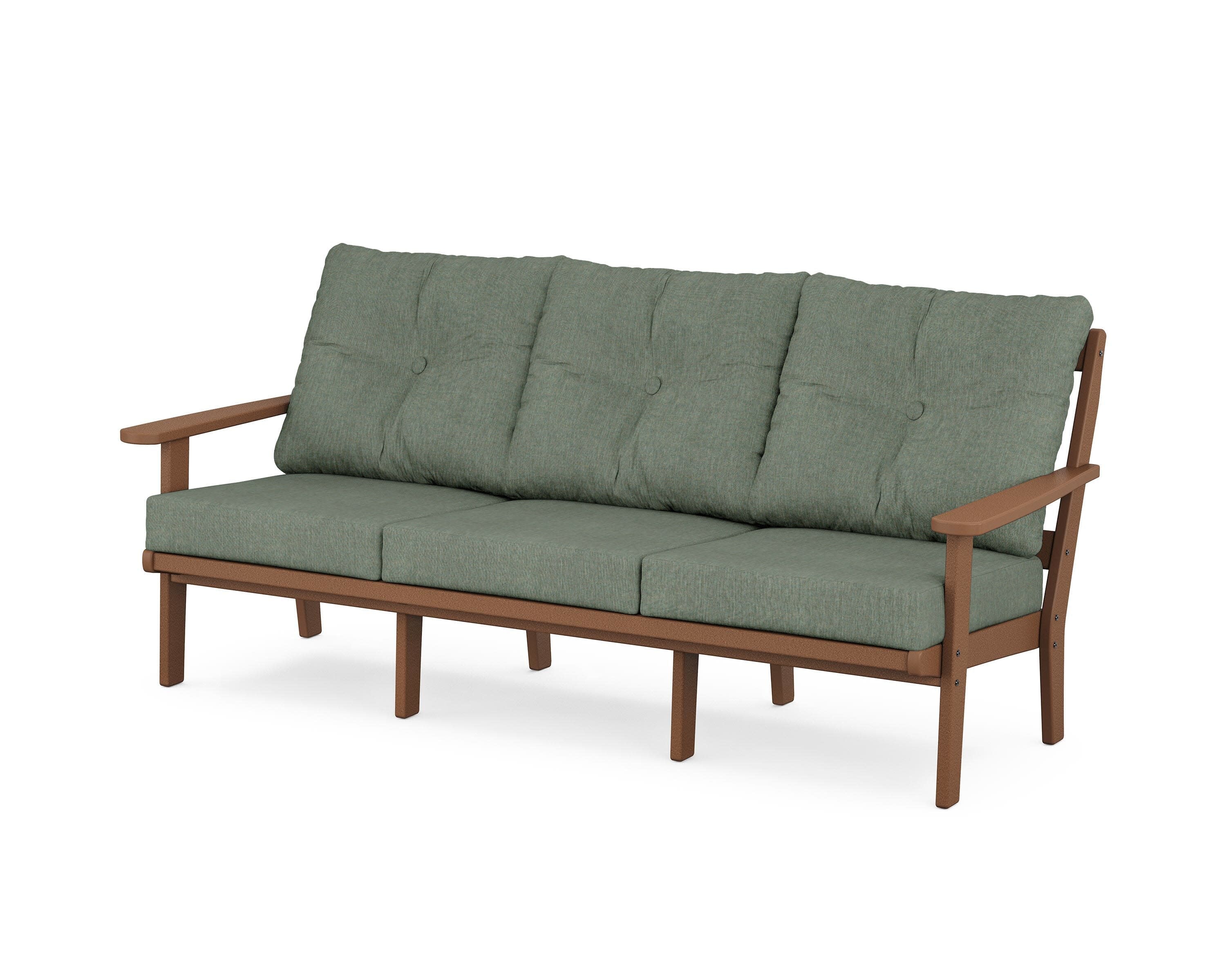 Cape Cod Deep Seating Sofa in Tree House / Cast Sage