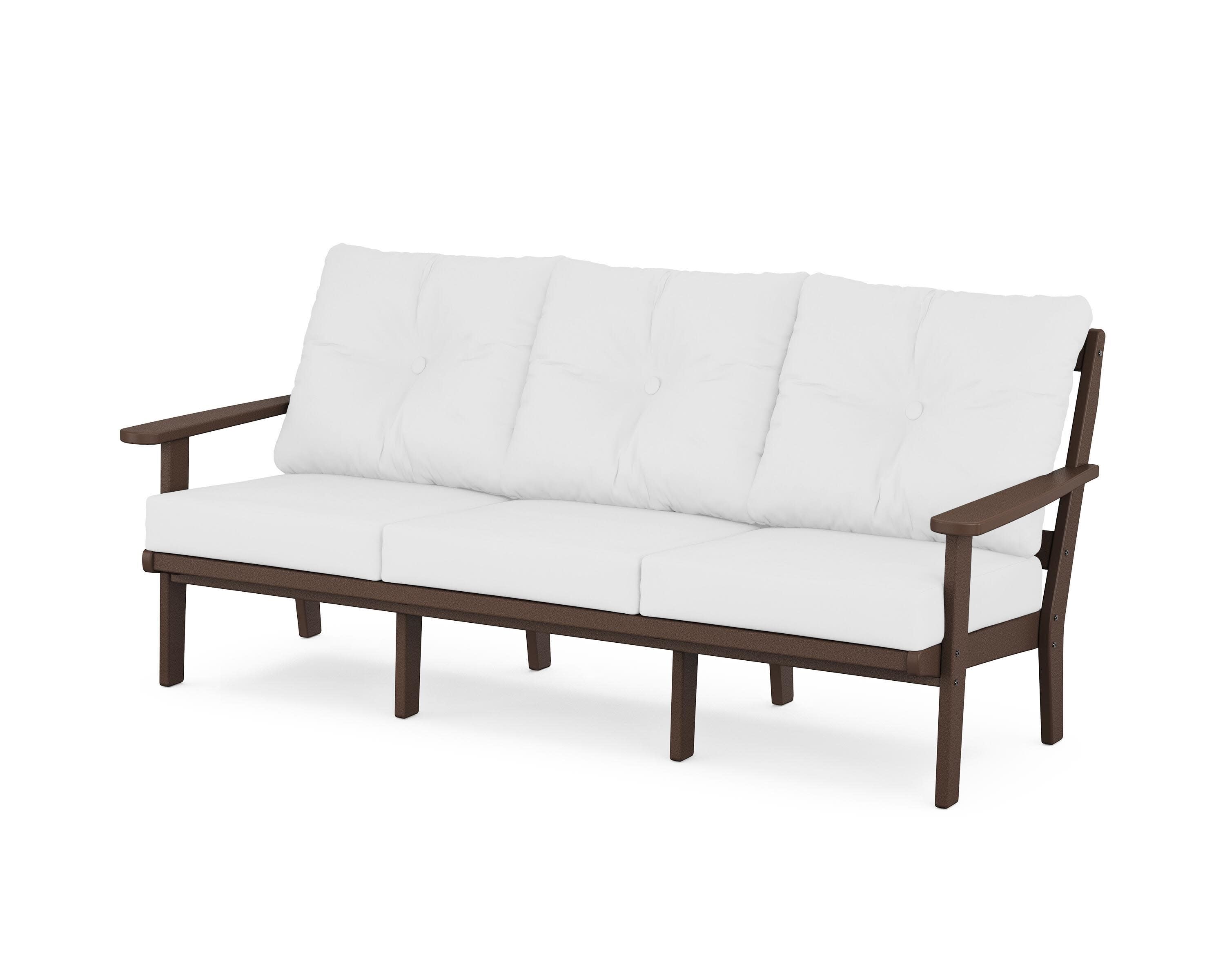 Cape Cod Deep Seating Sofa in Vintage Lantern / Natural