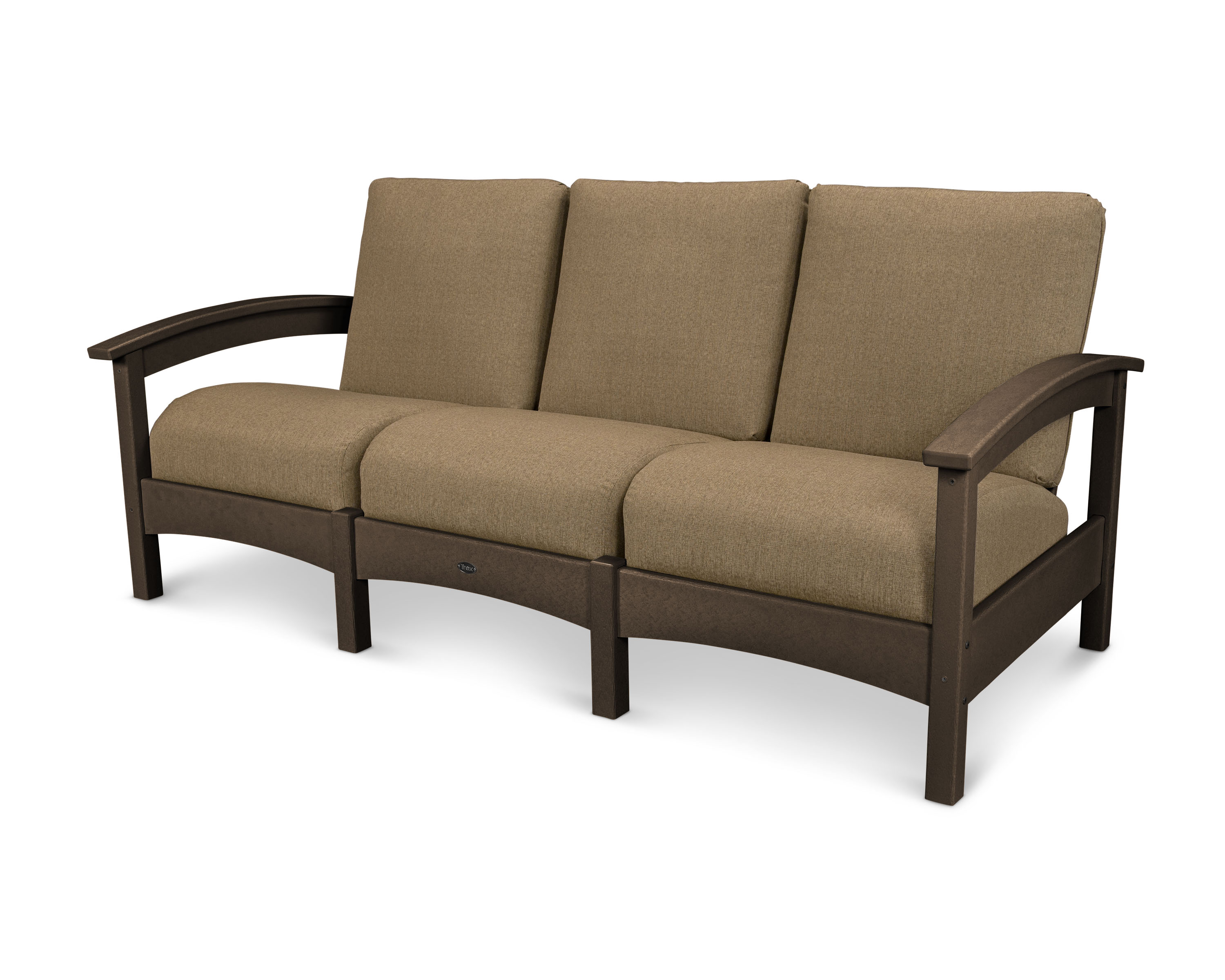 Rockport Club Sofa in Vintage Lantern / Sesame