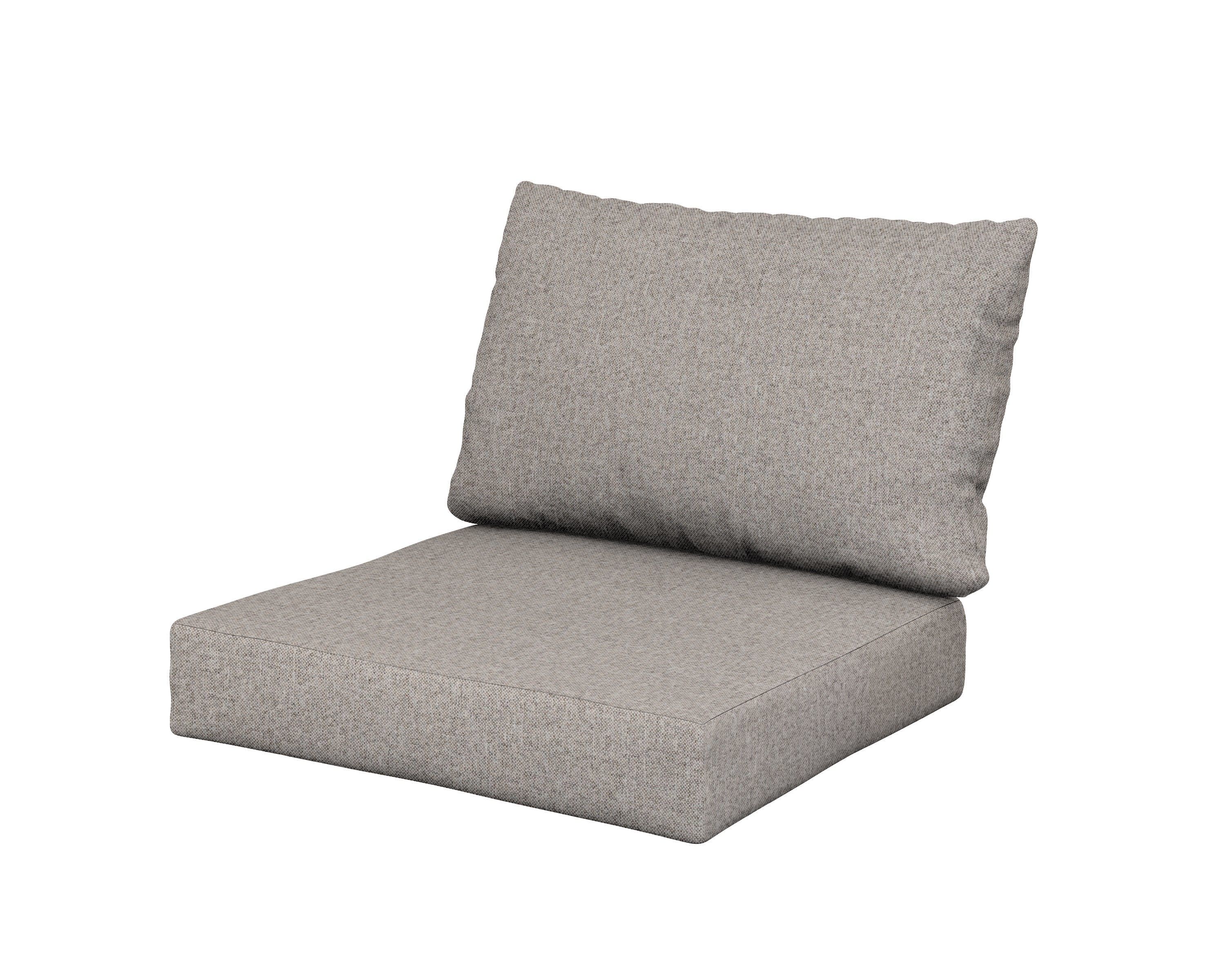 Modular Cushion in Weathered Tweed
