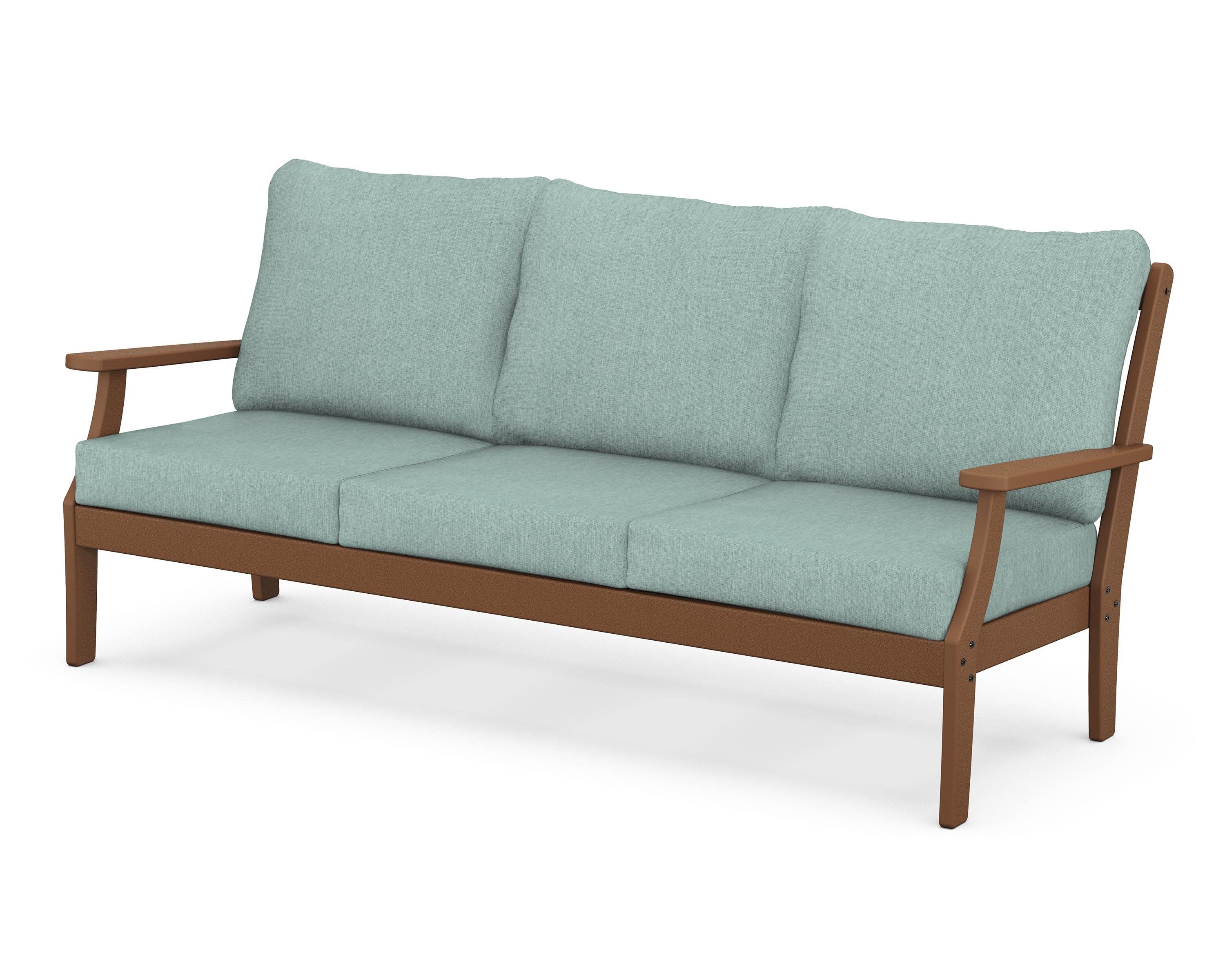 Yacht Club Deep Seating Sofa in Tree House / Glacier Spa