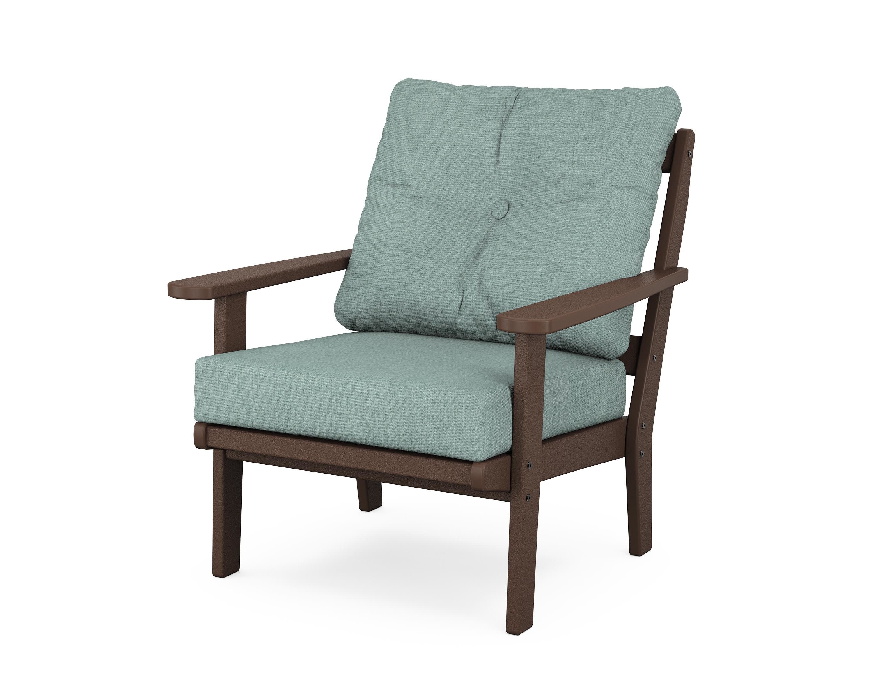 Cape Cod Deep Seating Chair in Vintage Lantern / Glacier Spa