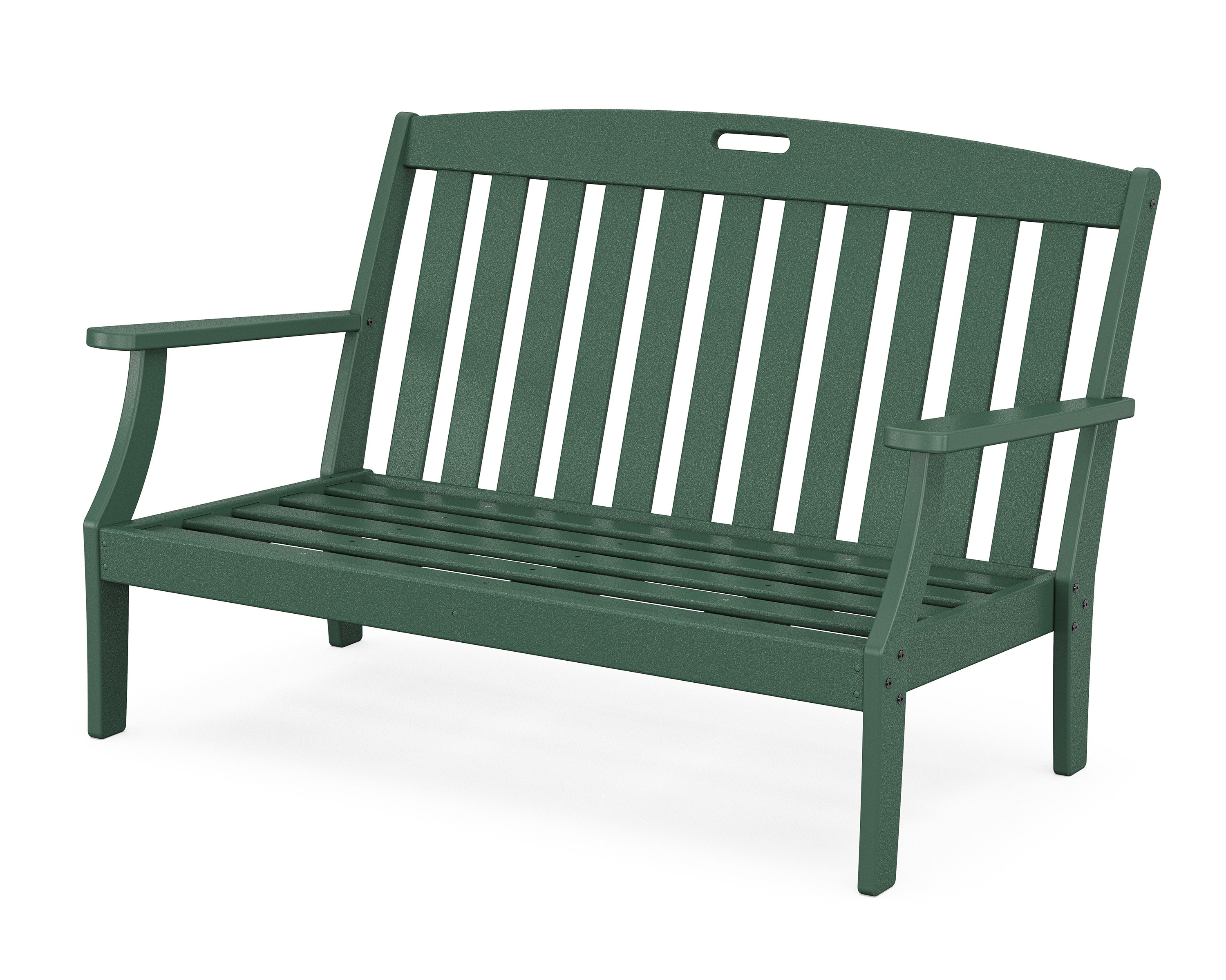 Yacht Club Deep Seating Loveseat Frame in Rainforest Canopy