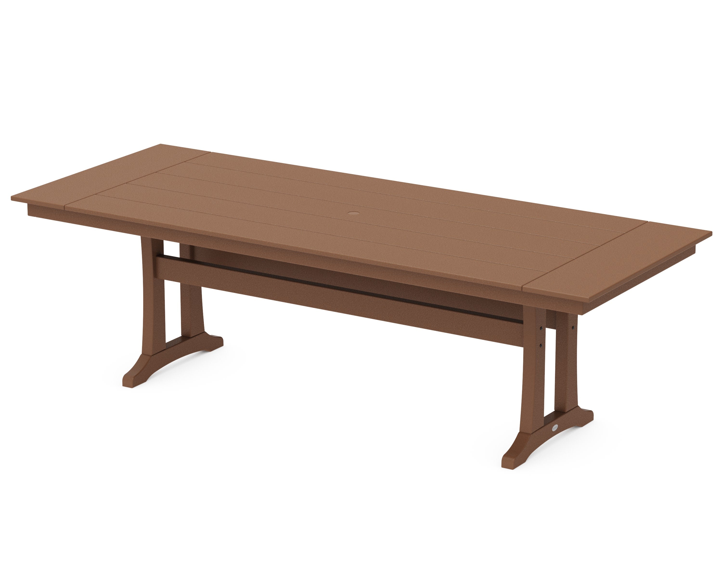 Farmhouse Trestle 38 x 96 Dining Table in Tree House