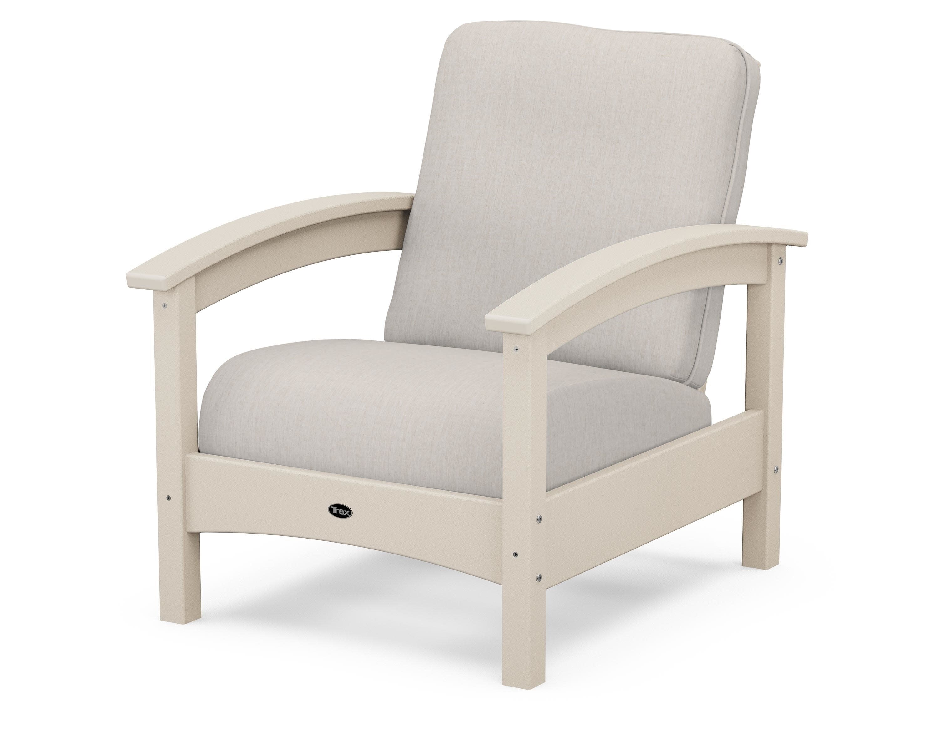Rockport Club Chair in Sand Castle / Cast Ash
