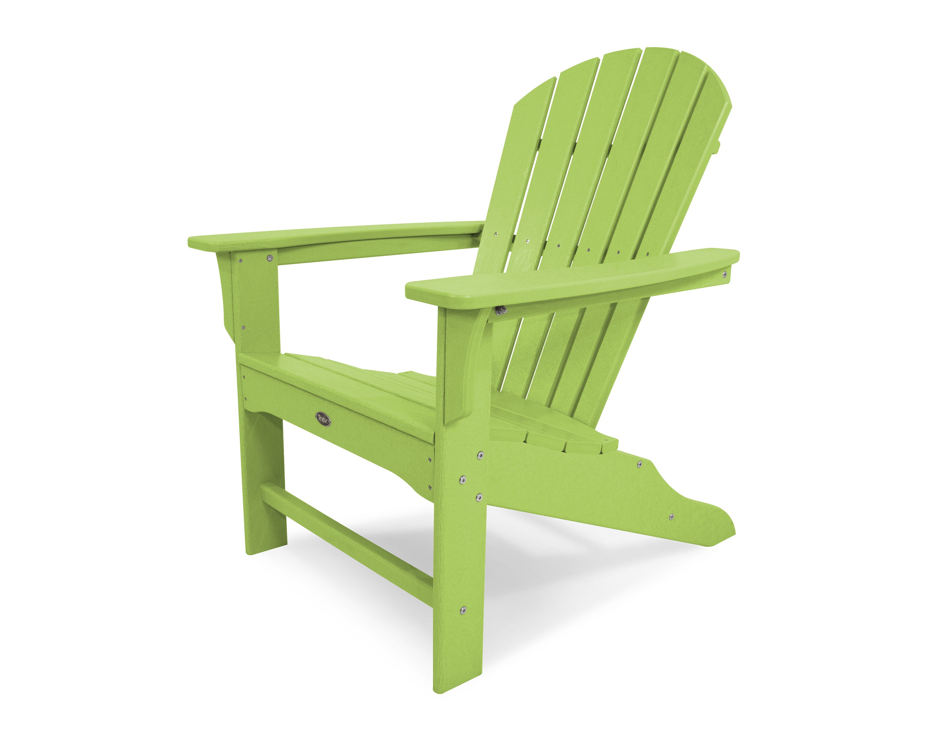 Yacht Club Shellback Adirondack Chair in Lime