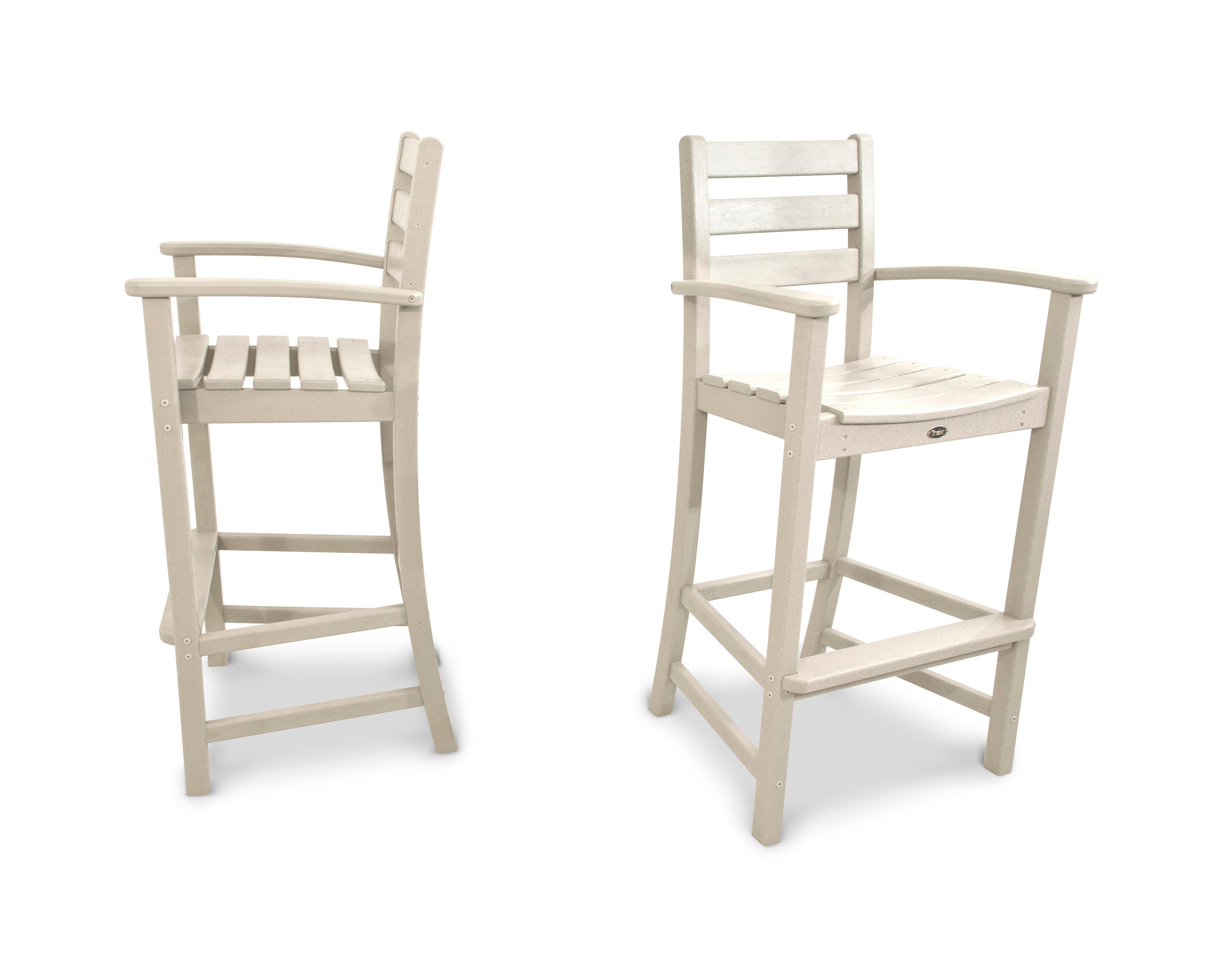 Monterey Bay 2-Piece Bar Chair Set in Sand Castle