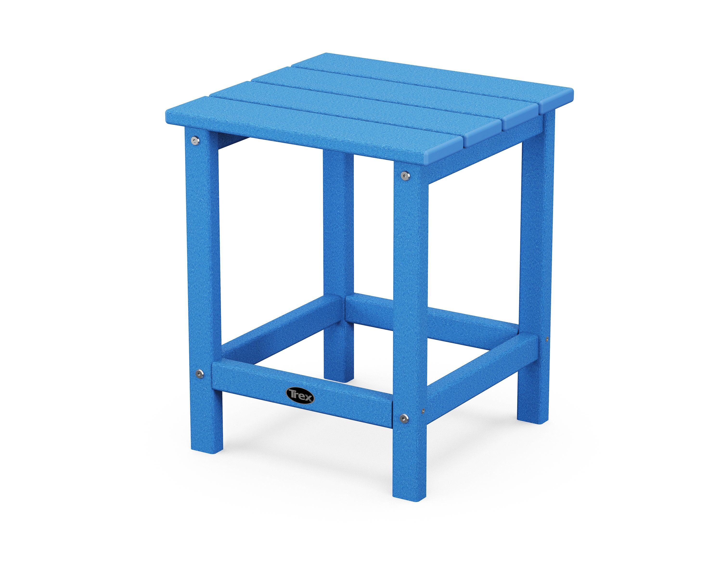 Eastport 18" Side Table in Pacific Blue