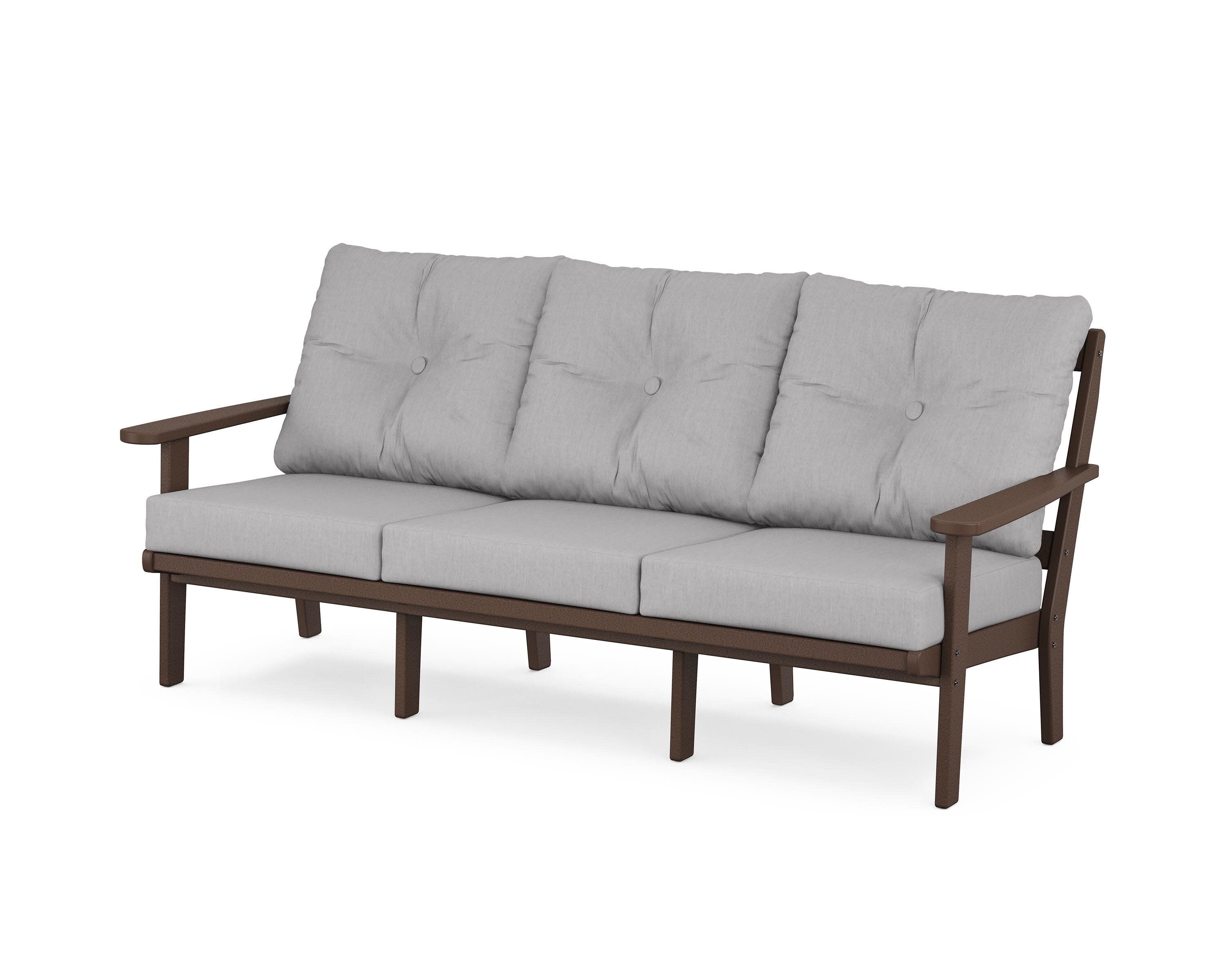 Cape Cod Deep Seating Sofa in Vintage Lantern / Granite