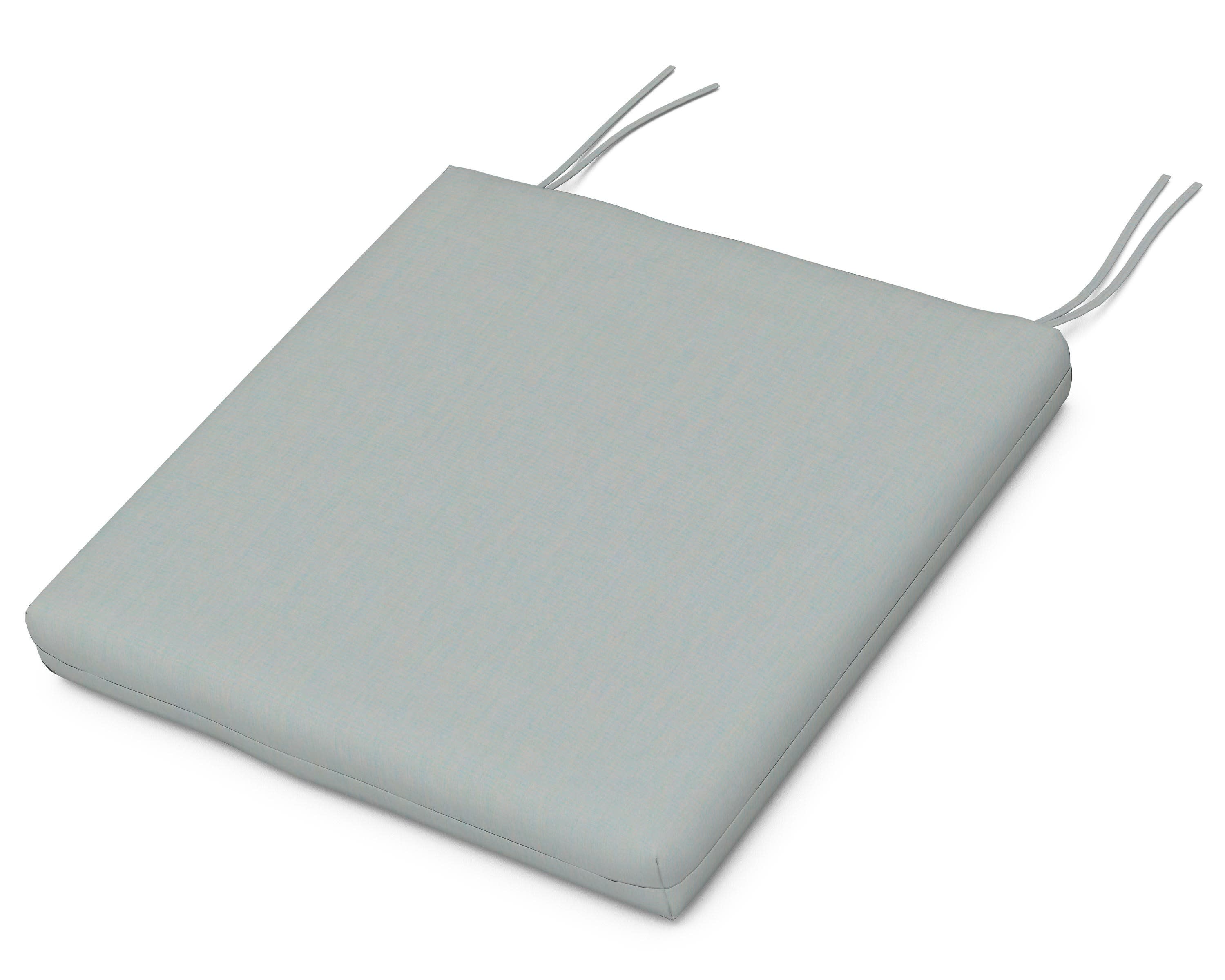 Seat Cushion - 17"D x 20"W x 2.5"H in Spa