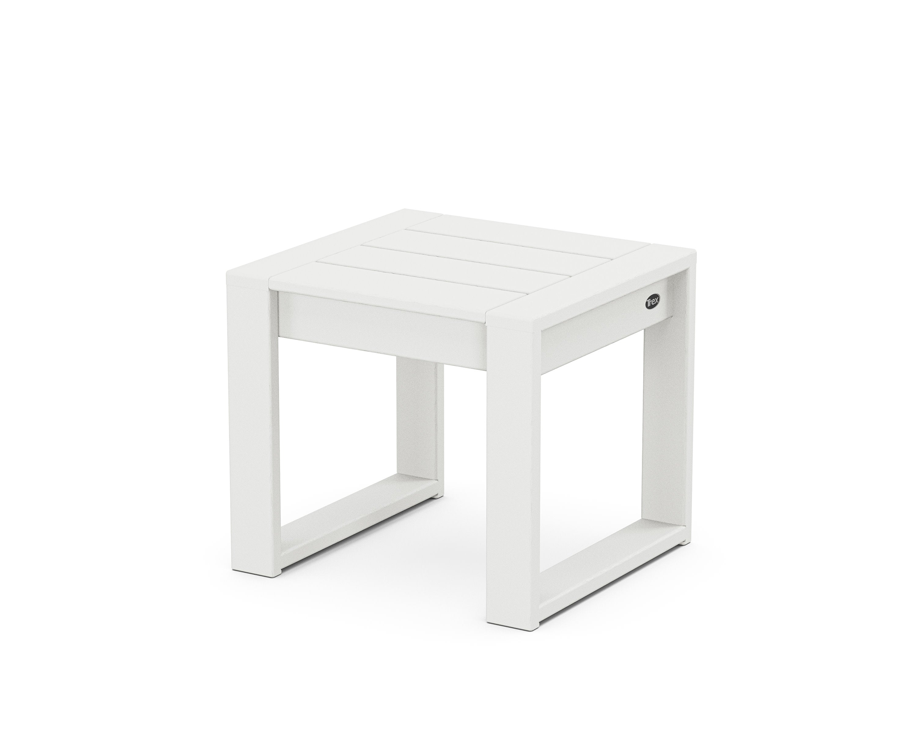 Eastport End Table in Classic White