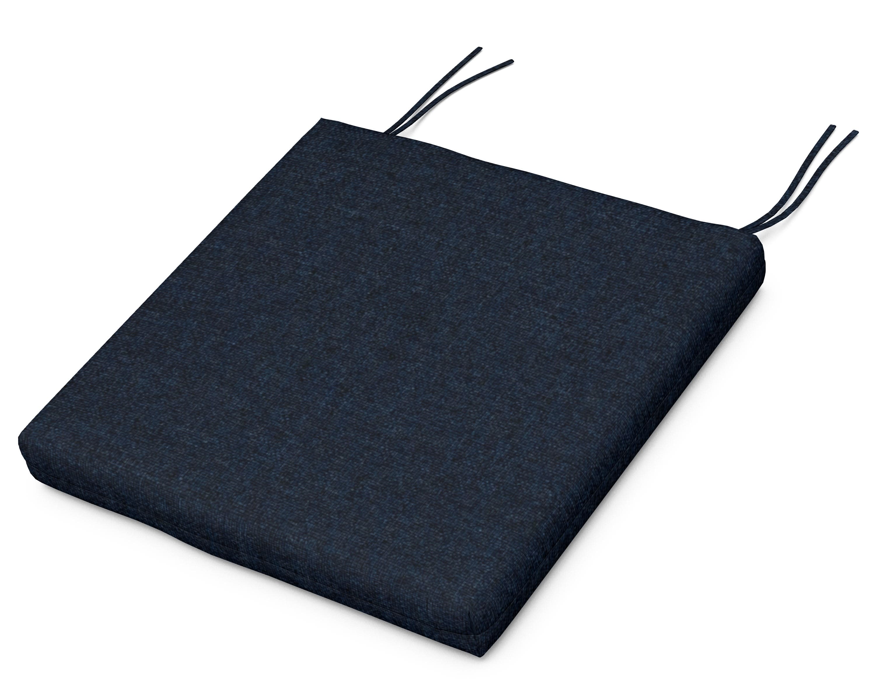 Seat Cushion - 17.5"D x 20"W x 2.5"H in Marine Indigo