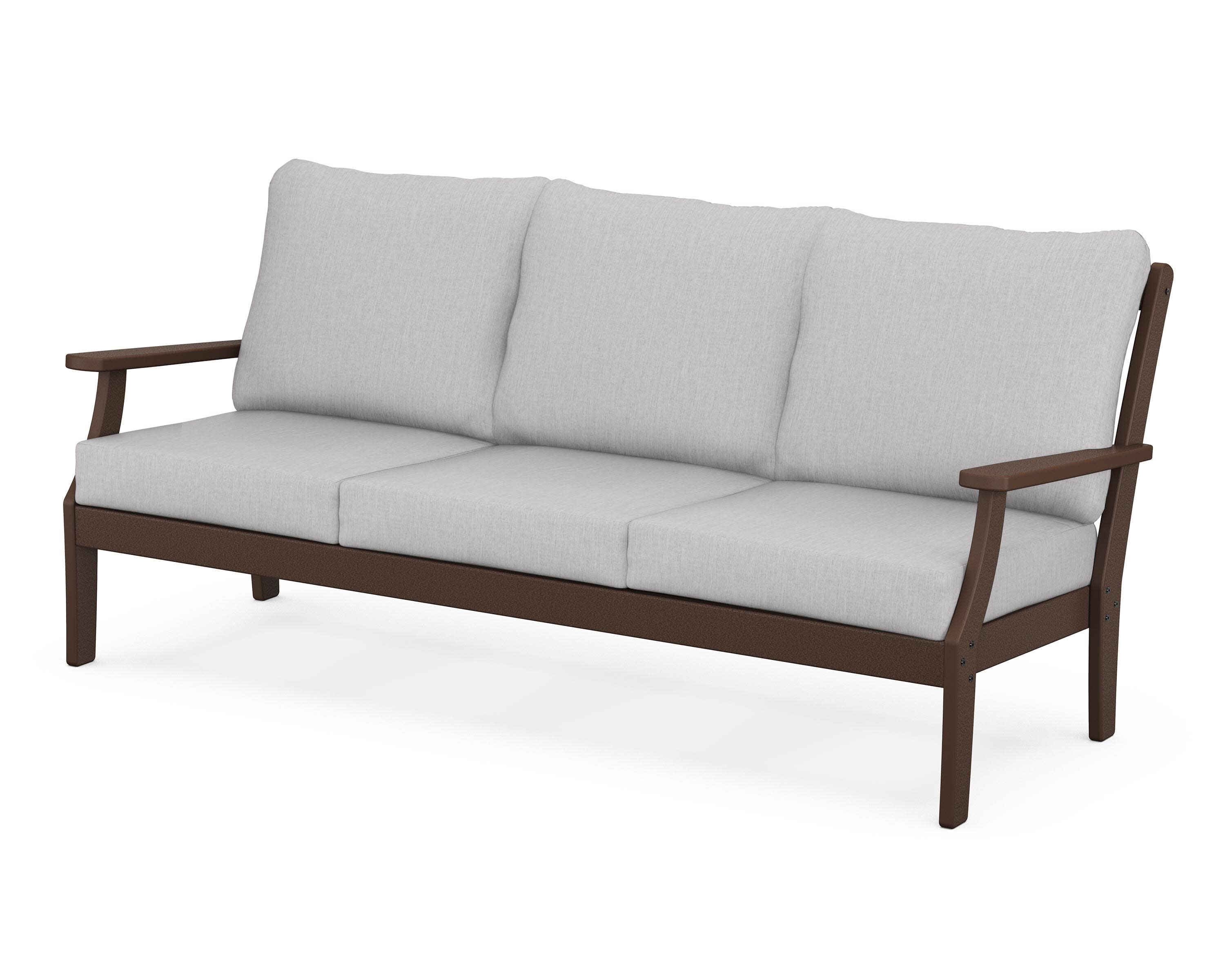 Yacht Club Deep Seating Sofa in Vintage Lantern / Granite