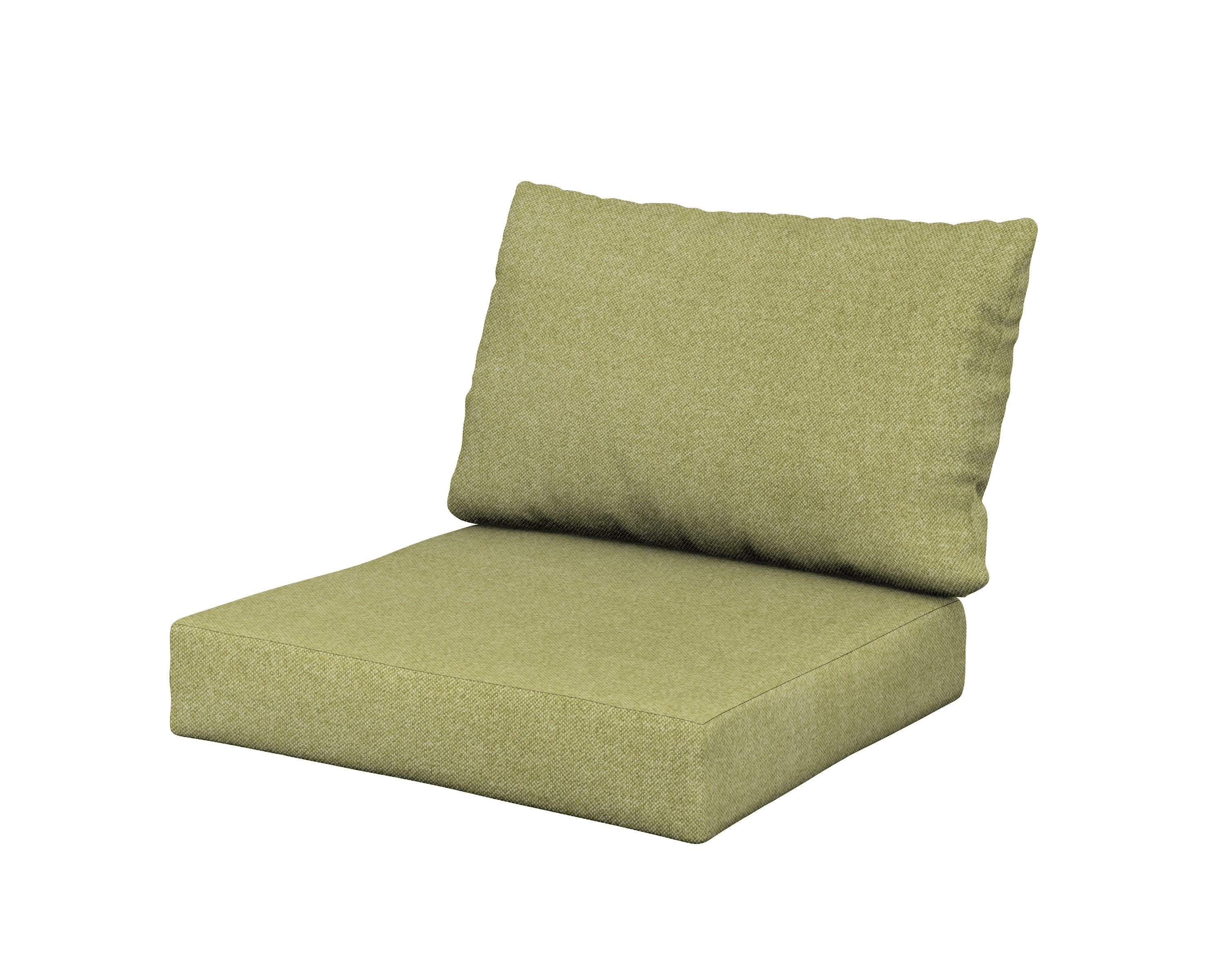 Modular Cushion in Chartreuse Boucle