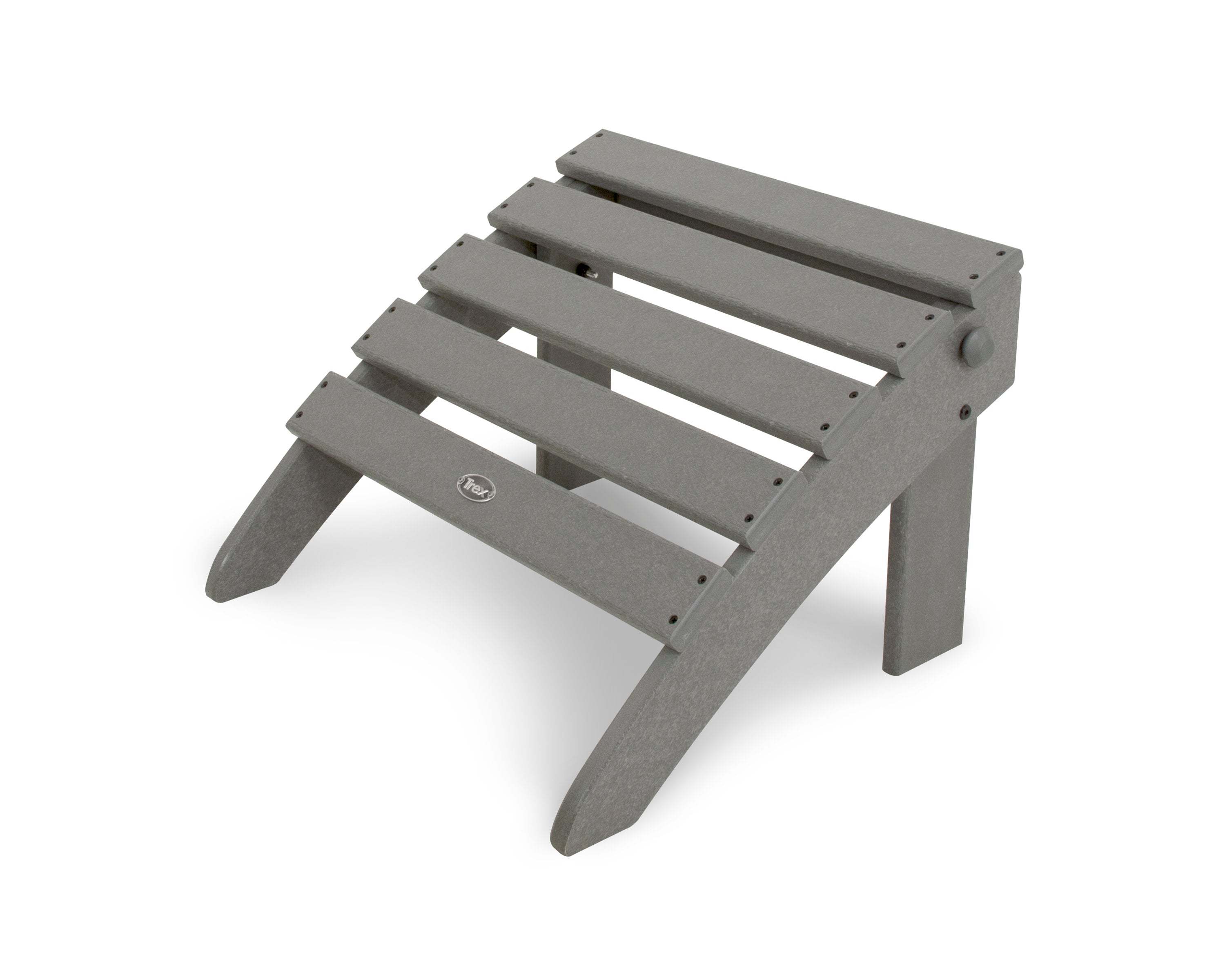 Cape Cod Folding Ottoman in Stepping Stone