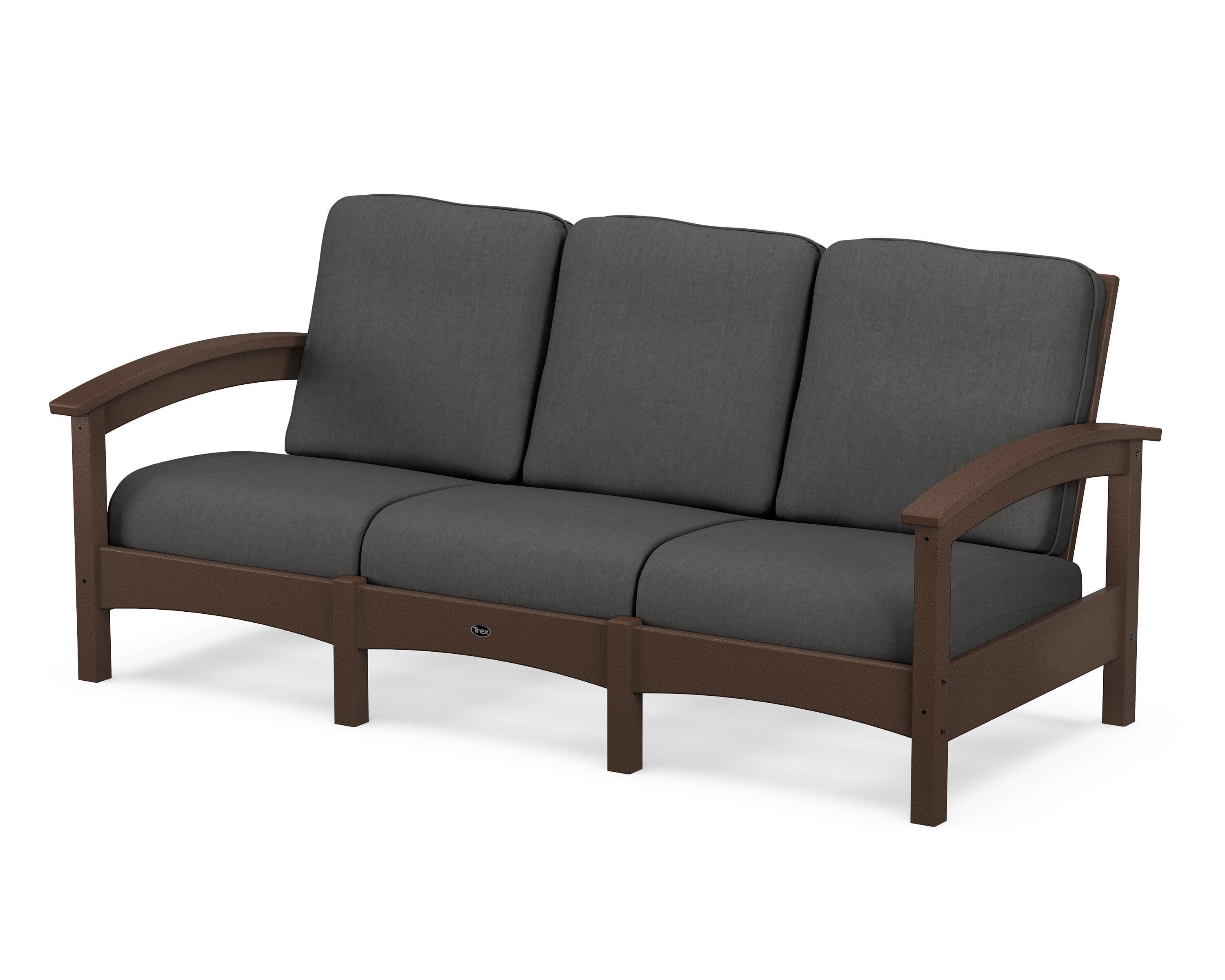 Rockport Club Sofa in Vintage Lantern / Spectrum Carbon
