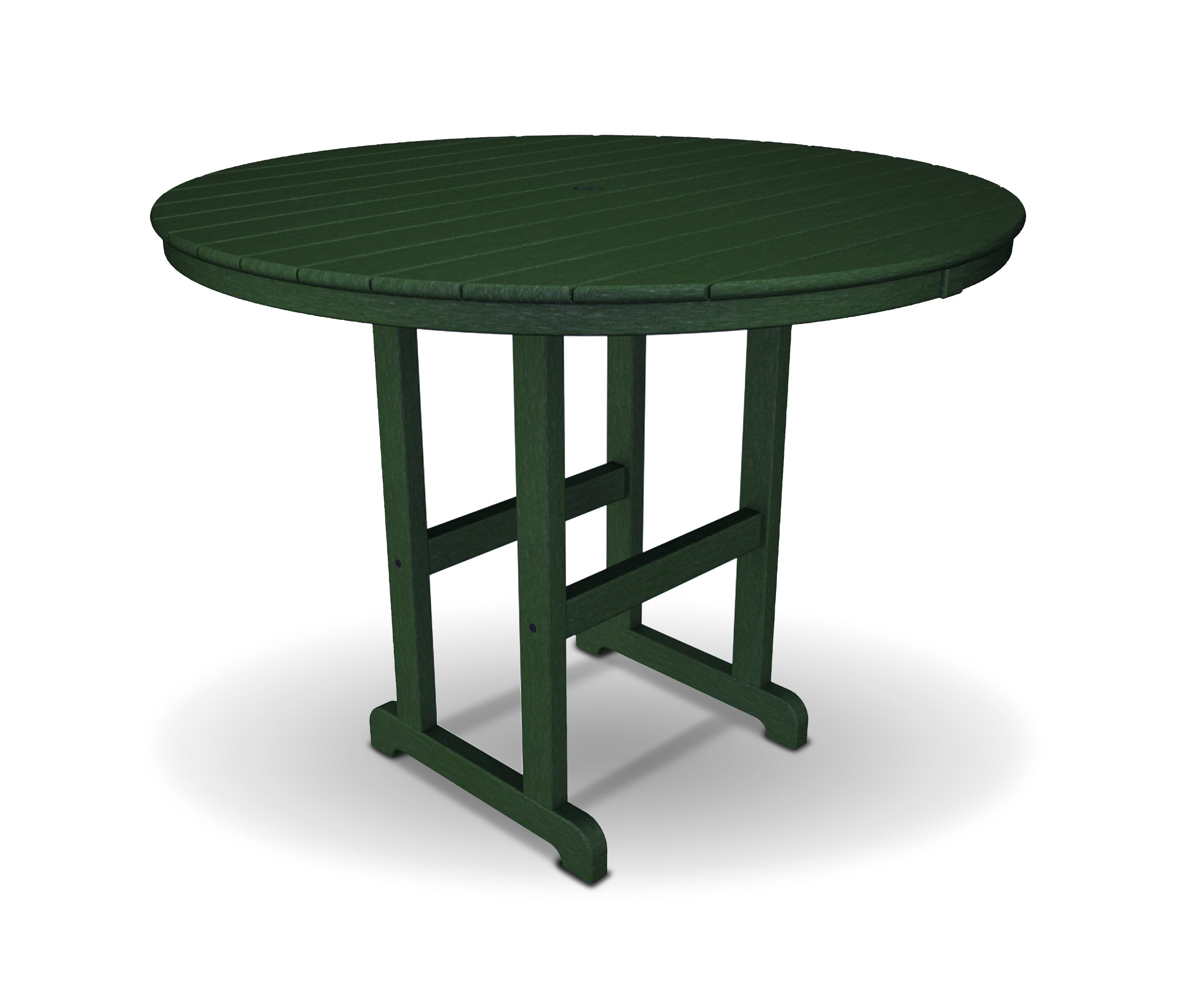 Monterey Bay Round 48" Counter Table in Rainforest Canopy