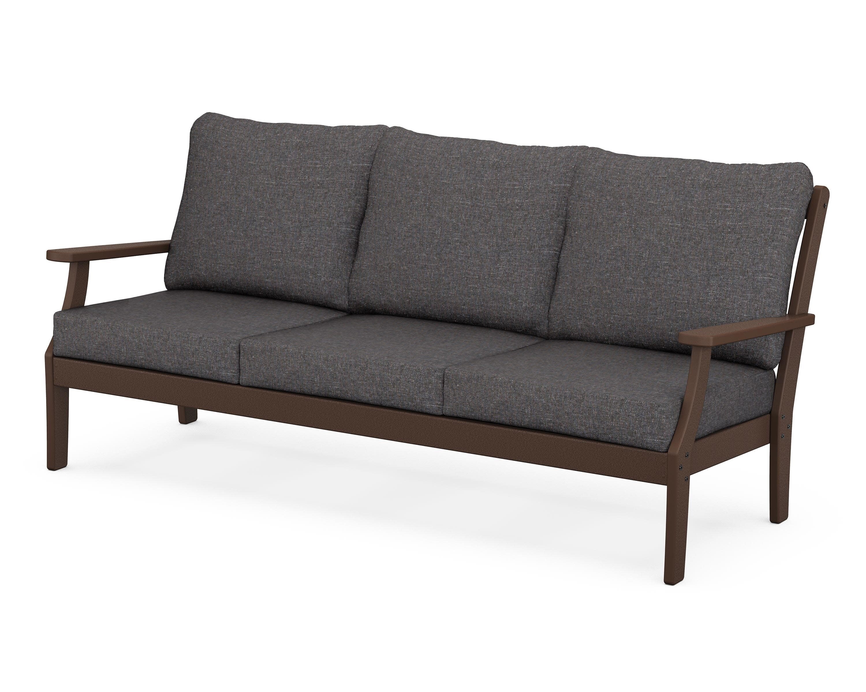 Yacht Club Deep Seating Sofa in Vintage Lantern / Ash Charcoal