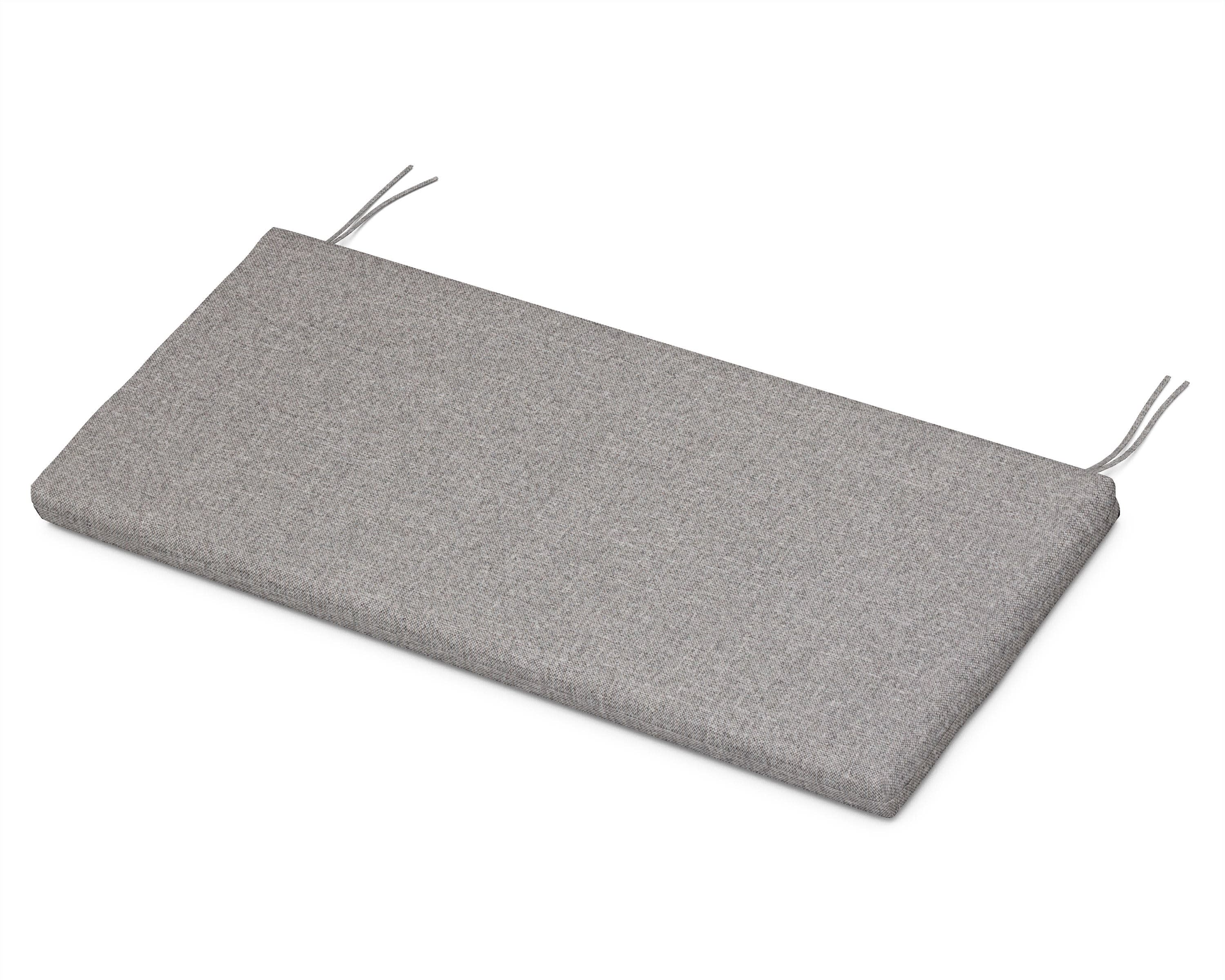 Bench Seat Cushion 17.25"D x 43.5"W x 2.5"H in Grey Mist