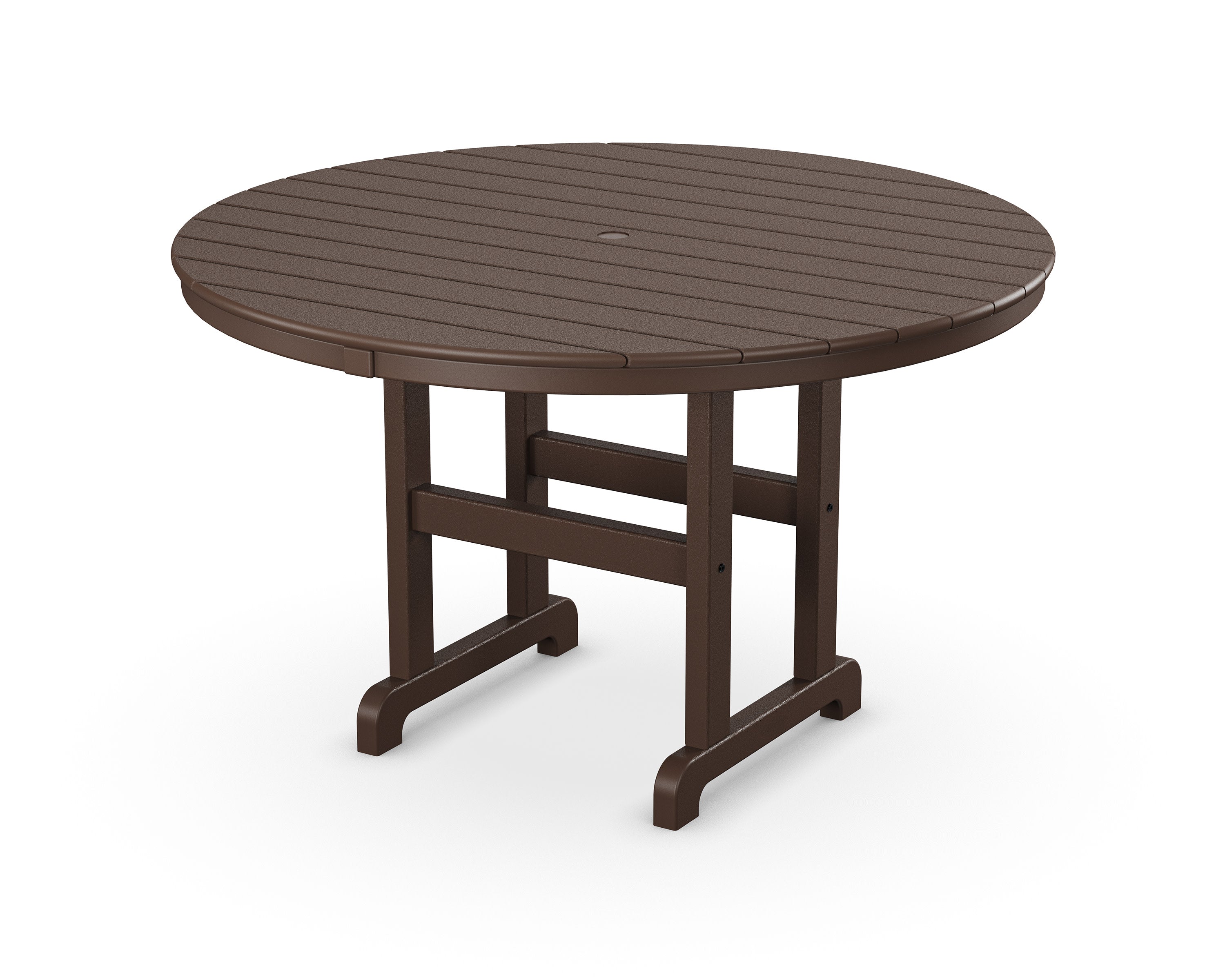 Monterey Bay Round 48" Dining Table in Vintage Lantern