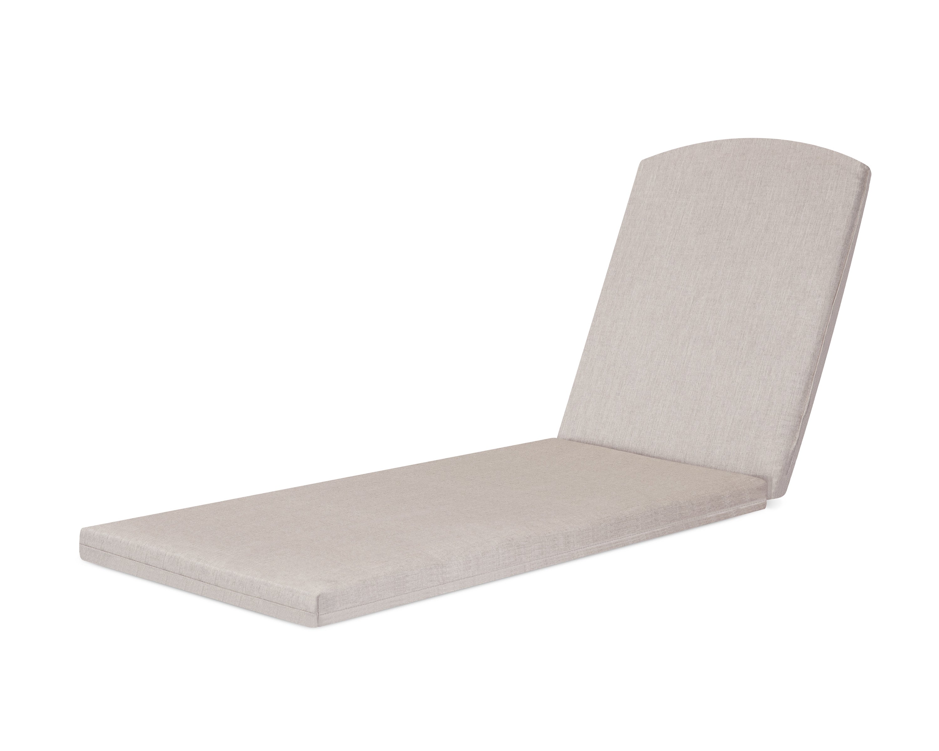 Chaise Cushion - 77"D x 21.25"W x 2.5"H in Cast Ash