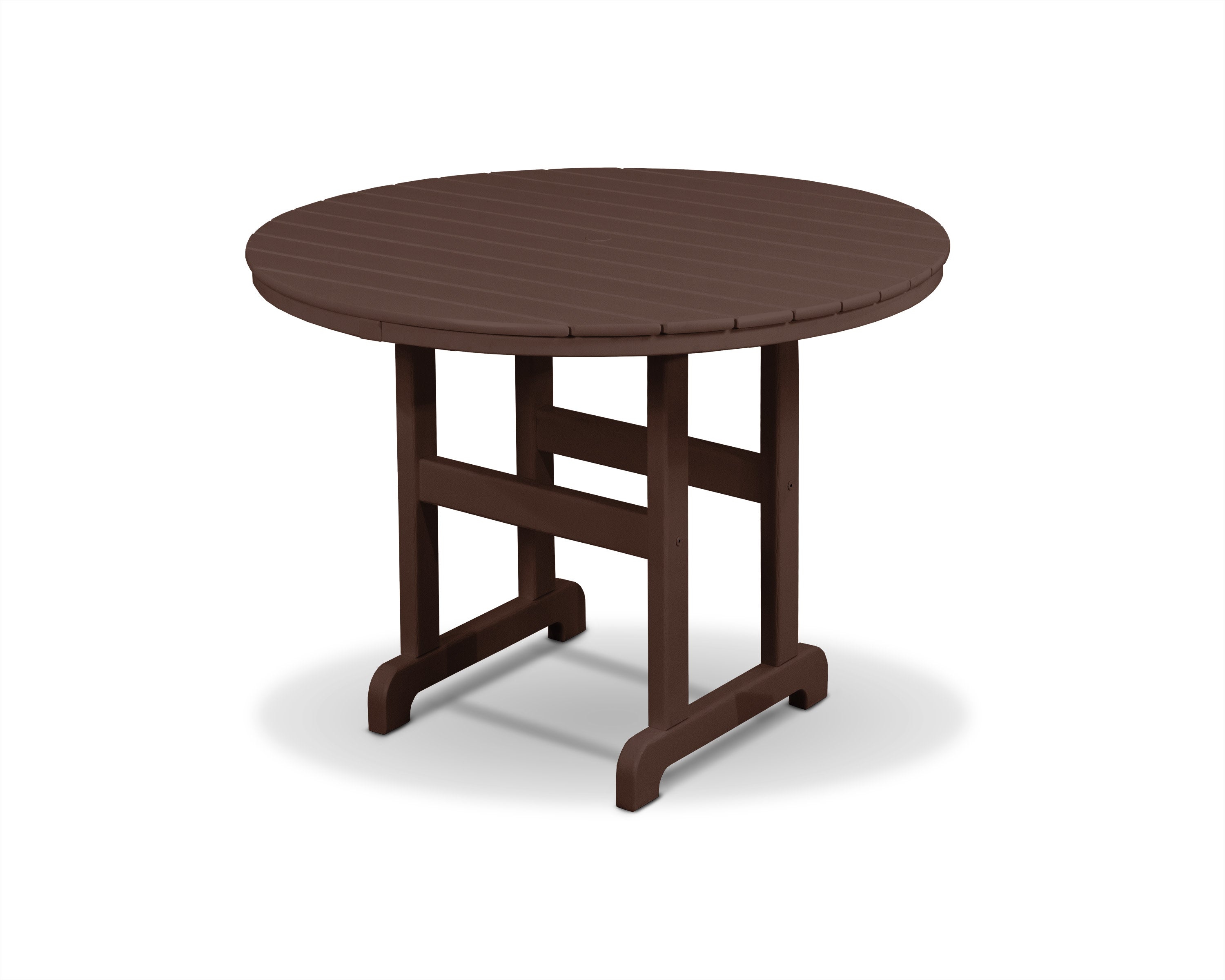 Monterey Bay Round 36" Dining Table in Vintage Lantern