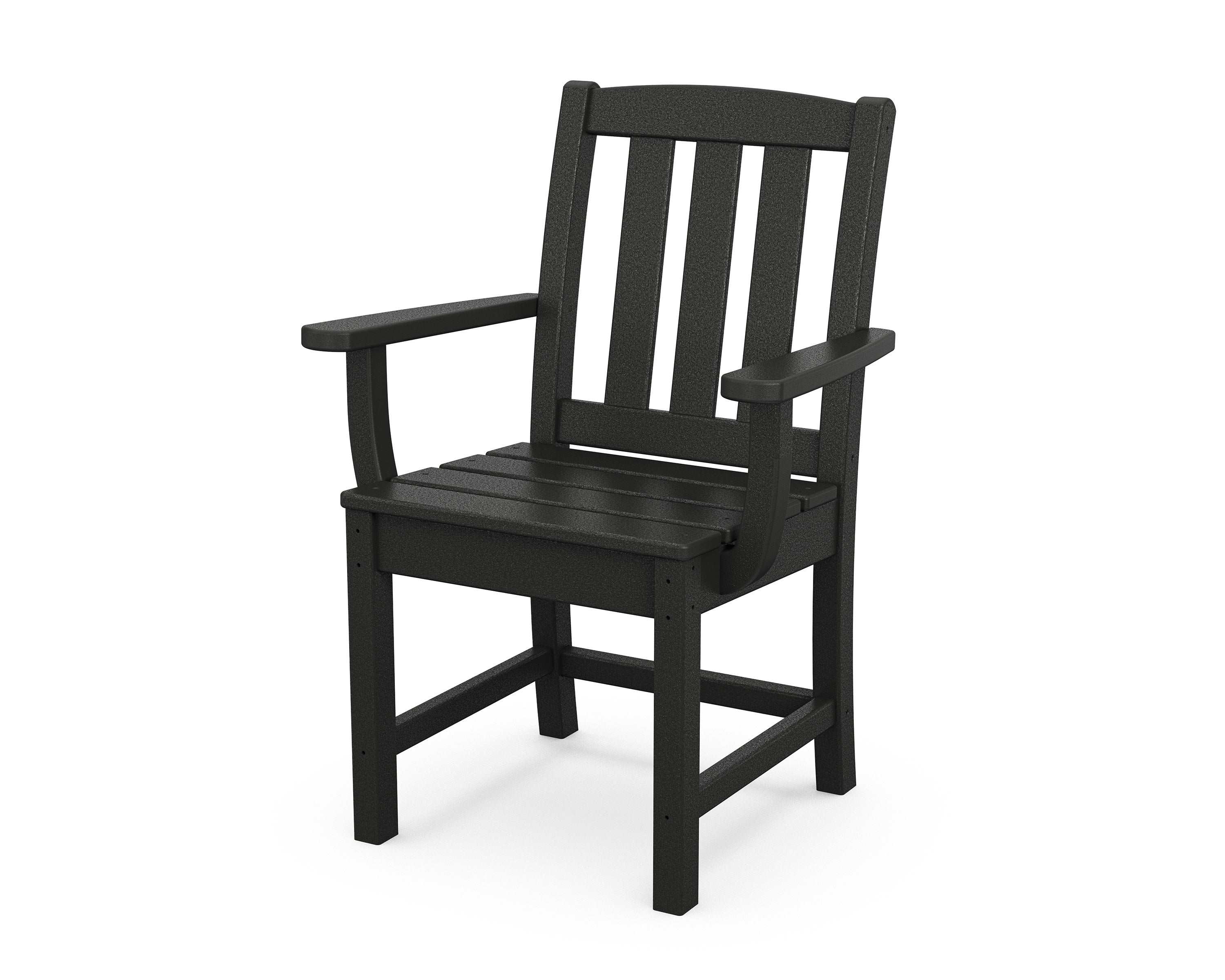 Cape Cod Dining Arm Chair in Charcoal Black