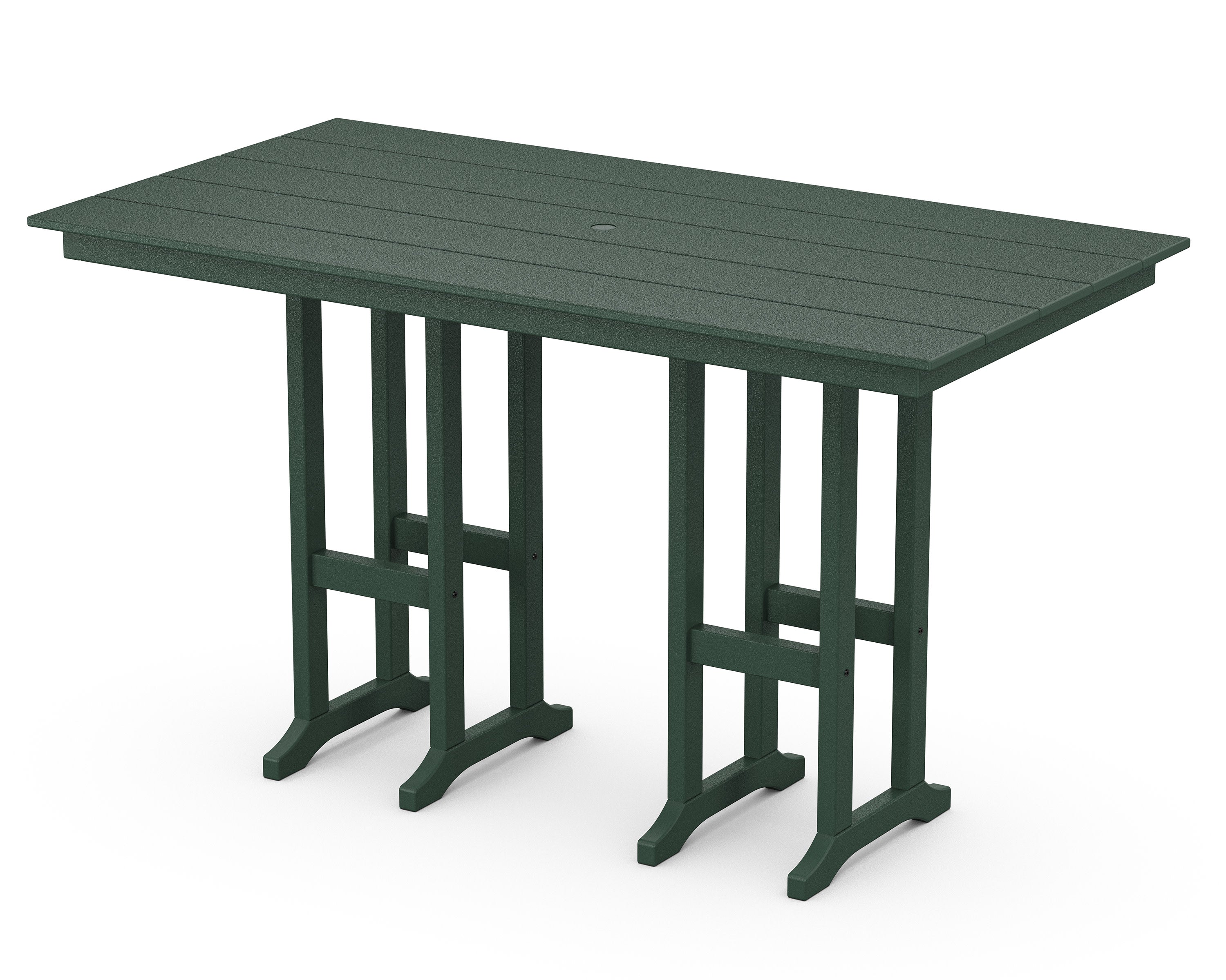 Monterey Bay 37" x 72" Bar Table in Rainforest Canopy