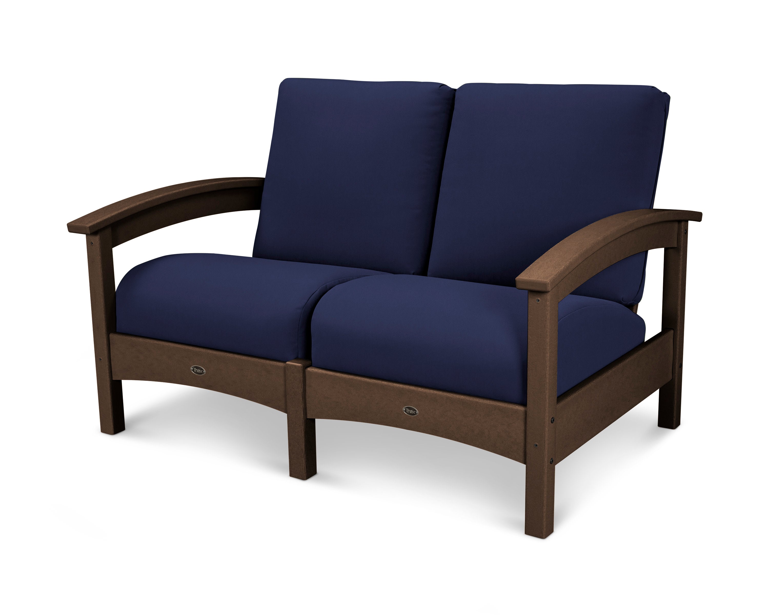 Rockport Club Loveseat in Vintage Lantern / Navy