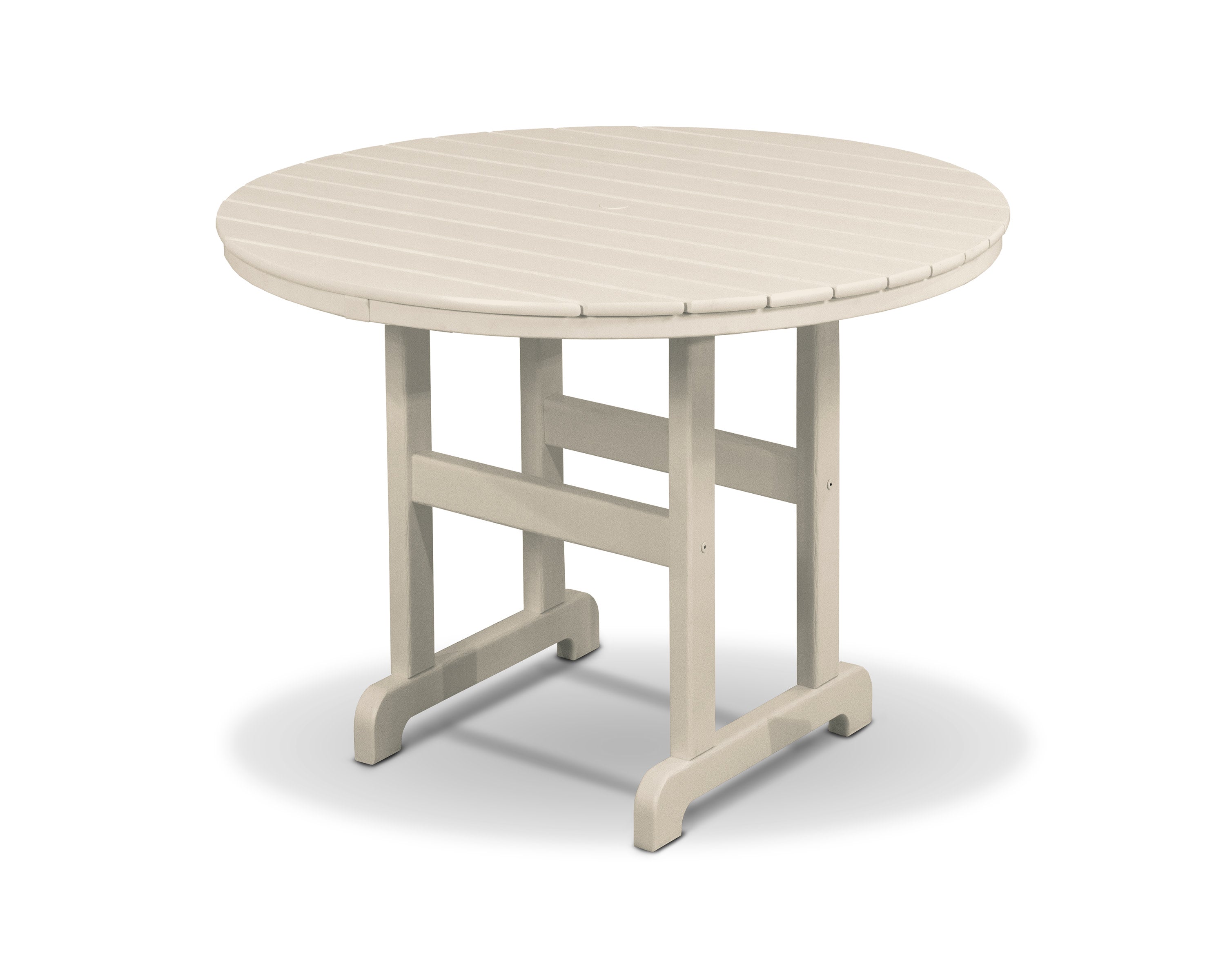 Monterey Bay Round 36" Dining Table in Sand Castle