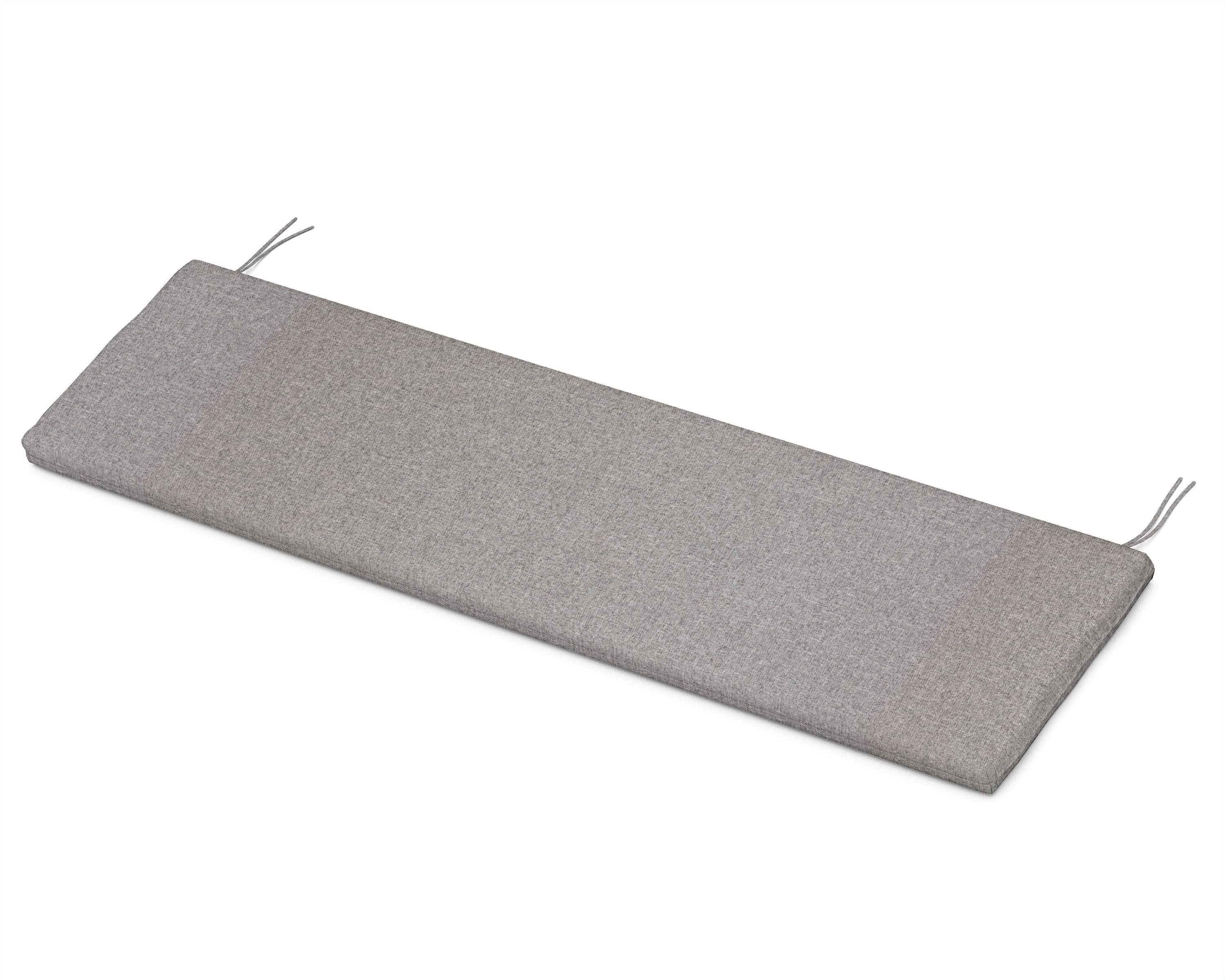 Bench Seat Cushion - 18.5"D x 55.5"W x 2.5"H in Grey Mist