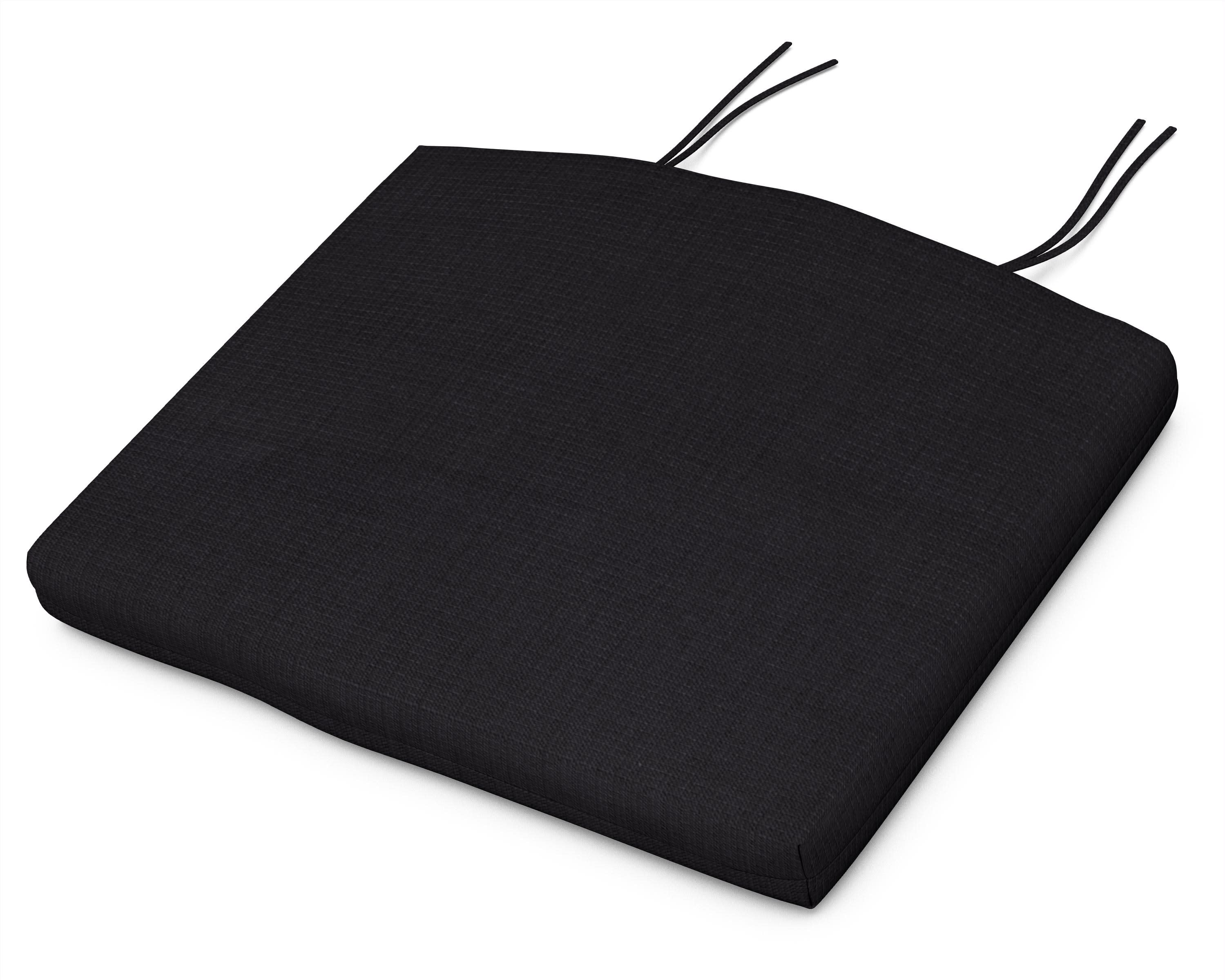 Seat Cushion - 18"D x 22"W x 2.5"H in Midnight Linen