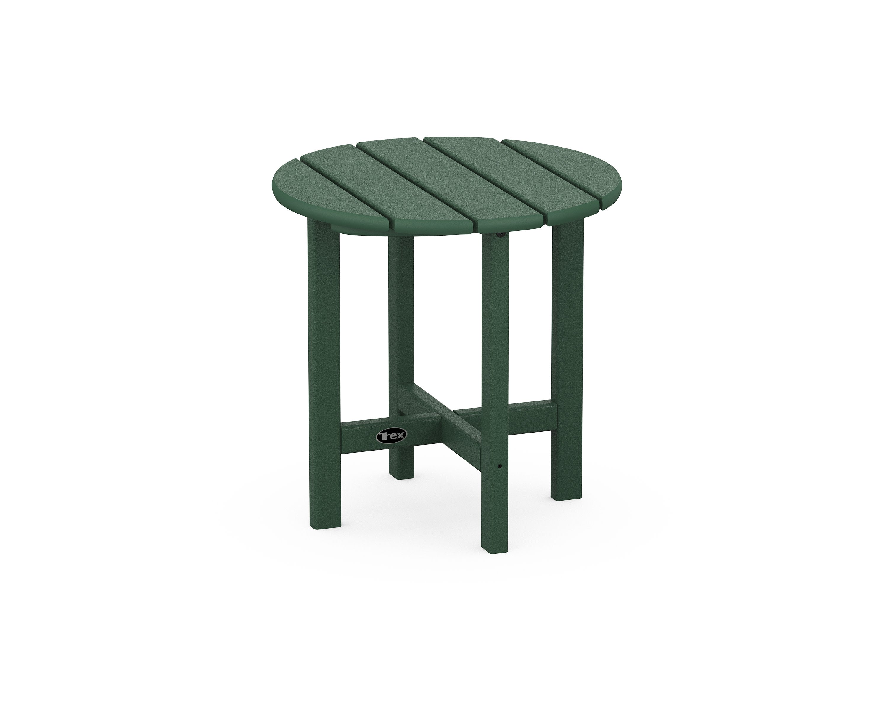 Cape Cod Round 18" Side Table in Rainforest Canopy