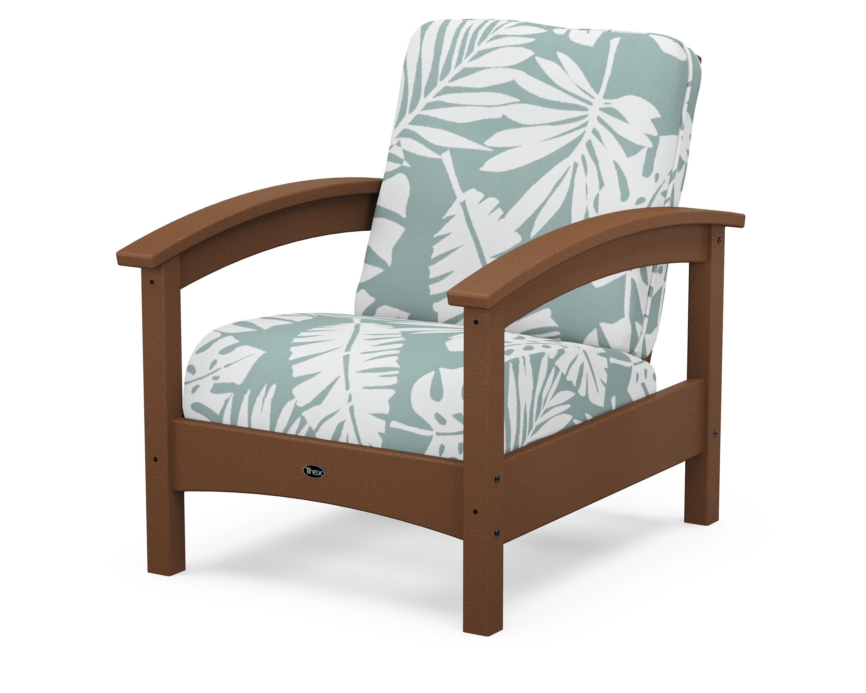 Rockport Club Chair in Tree House / Leaf Glacier Spa