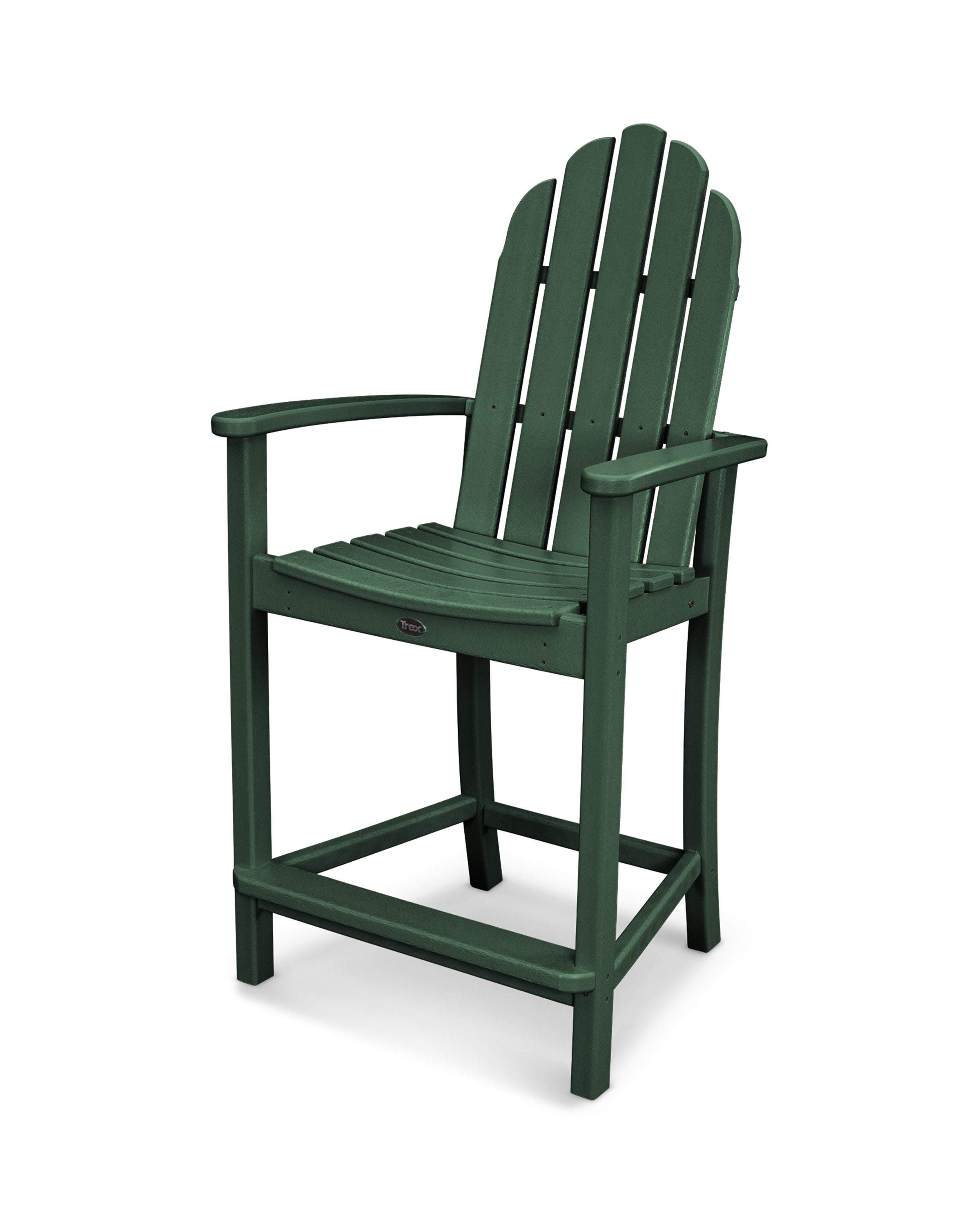 Cape Cod Adirondack Counter Chair in Rainforest Canopy