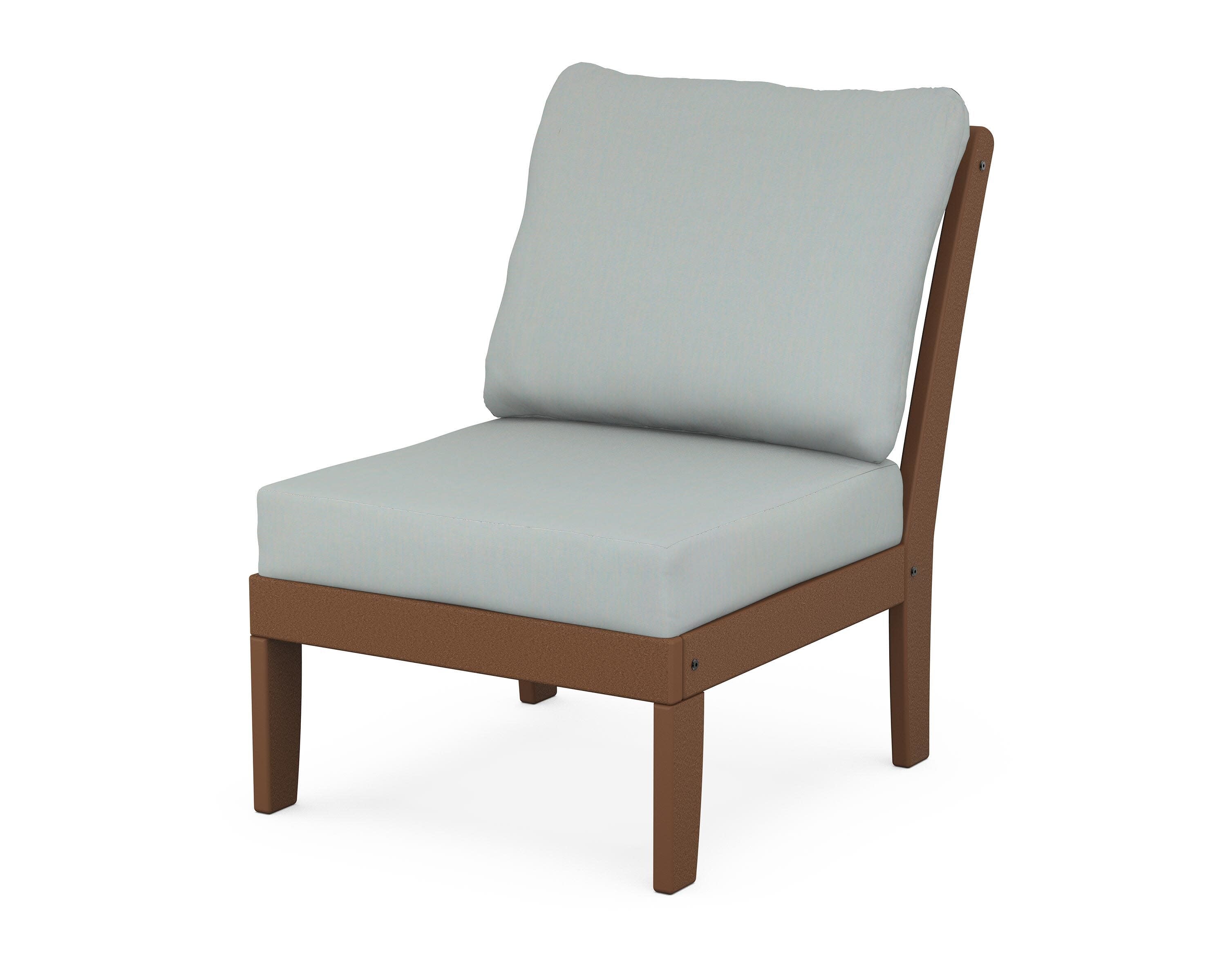 Yacht Club Modular Armless Chair in Tree House / Spa