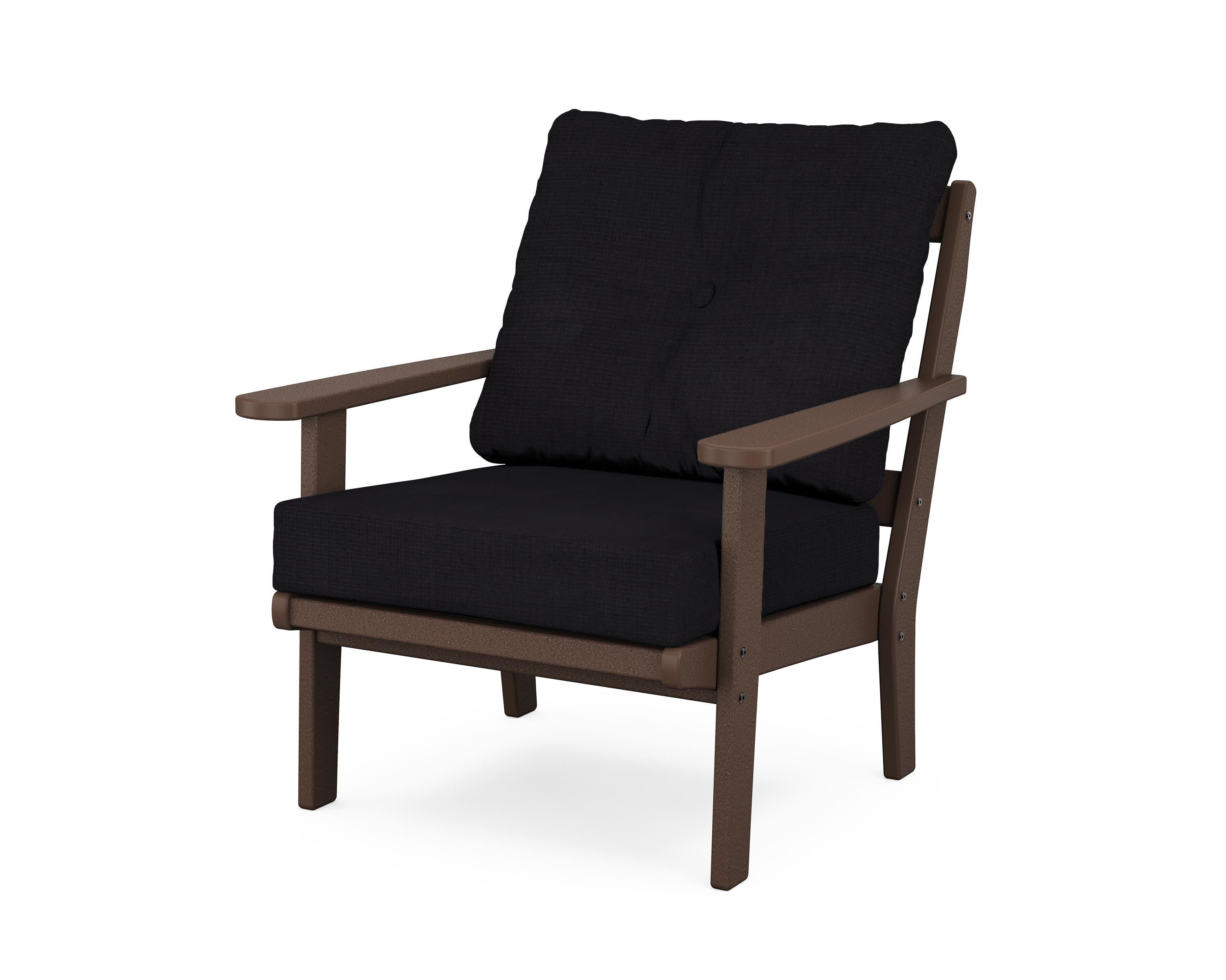 Cape Cod Deep Seating Chair in Vintage Lantern / Midnight Linen