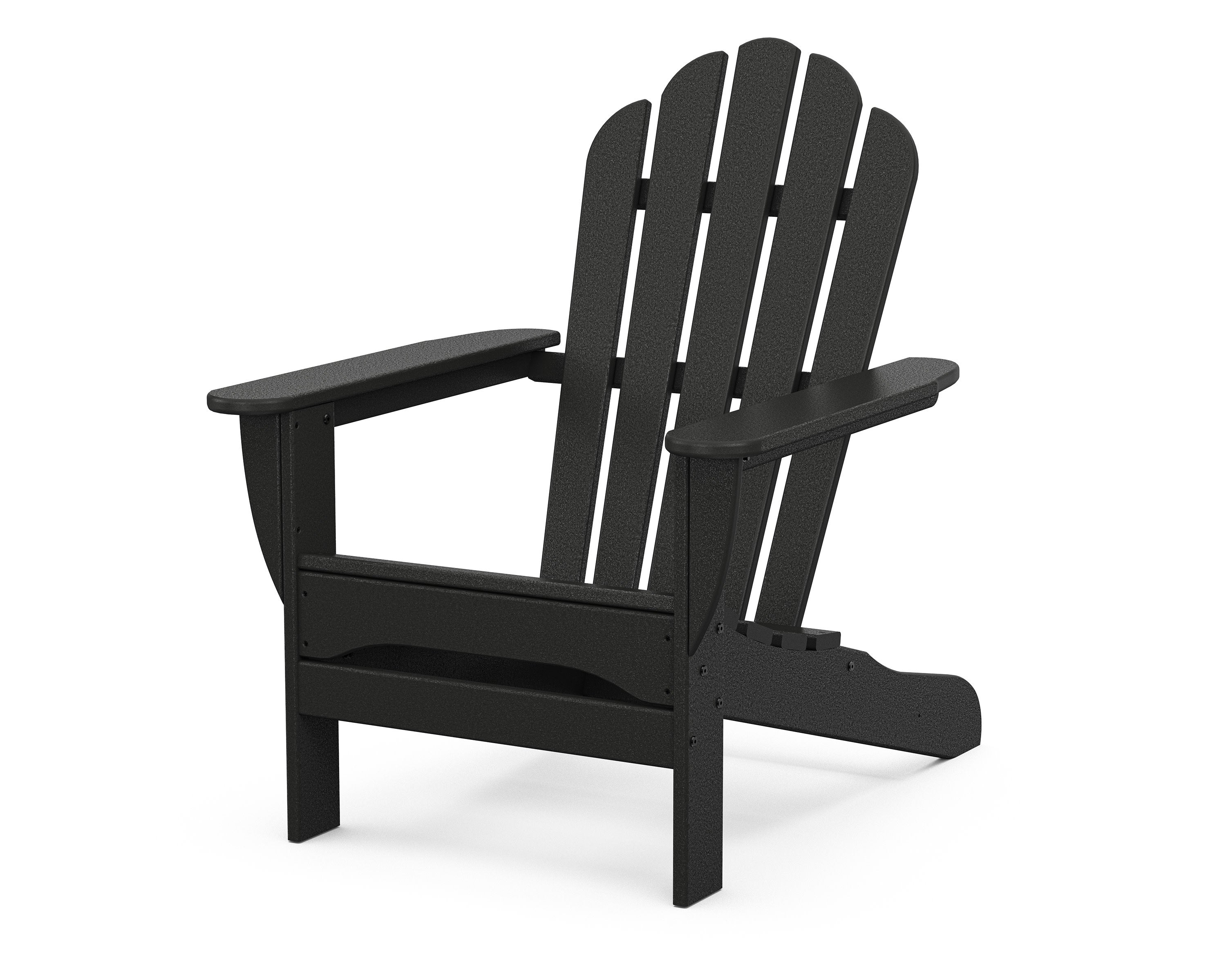 Monterey Bay Adirondack Chair in Charcoal Black