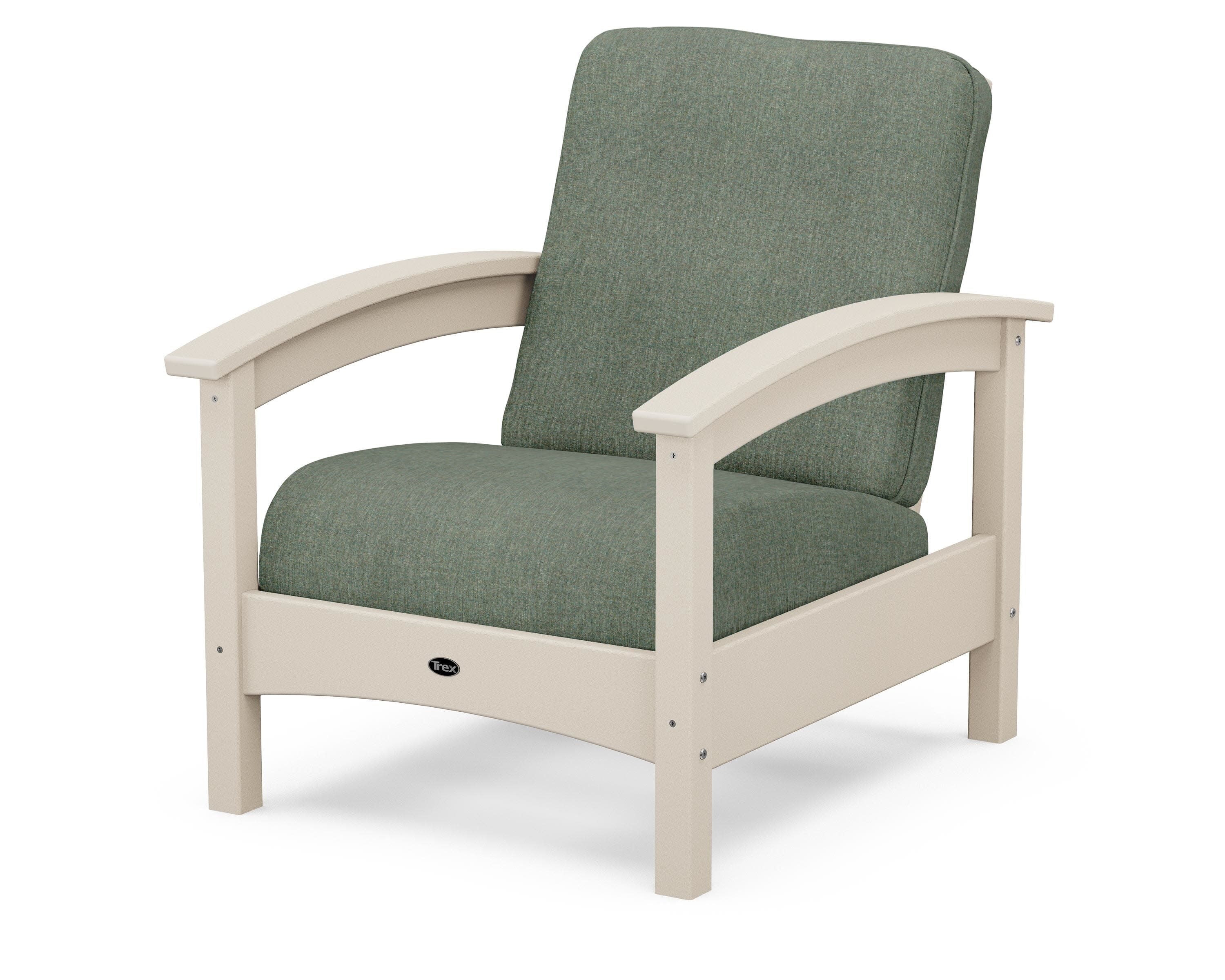 Rockport Club Chair in Sand Castle / Cast Sage