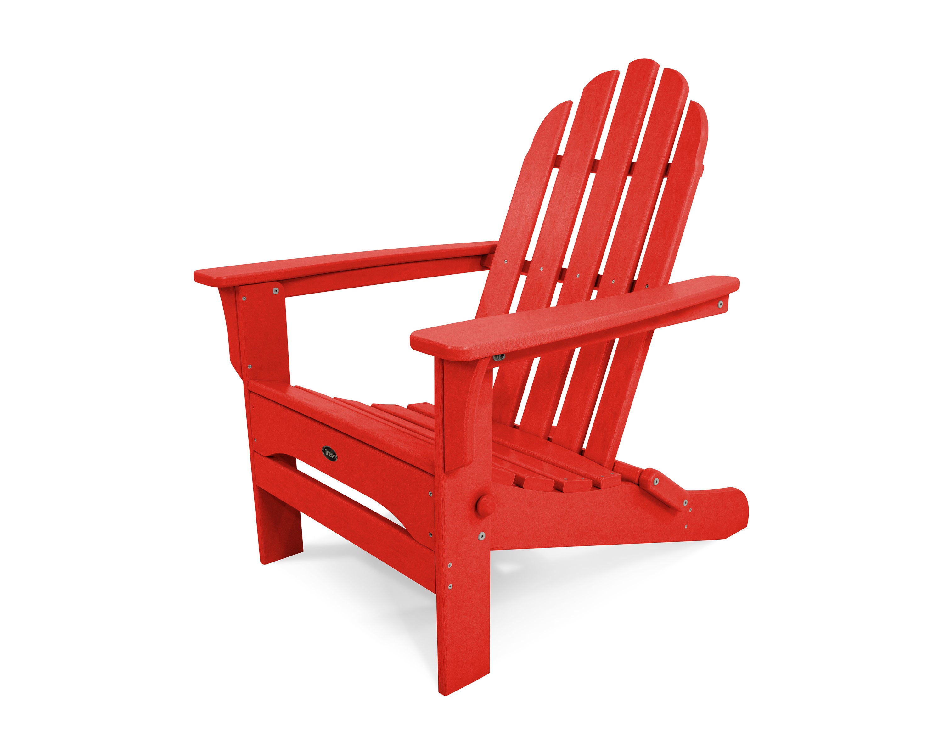 Cape Cod Folding Adirondack in Sunset Red