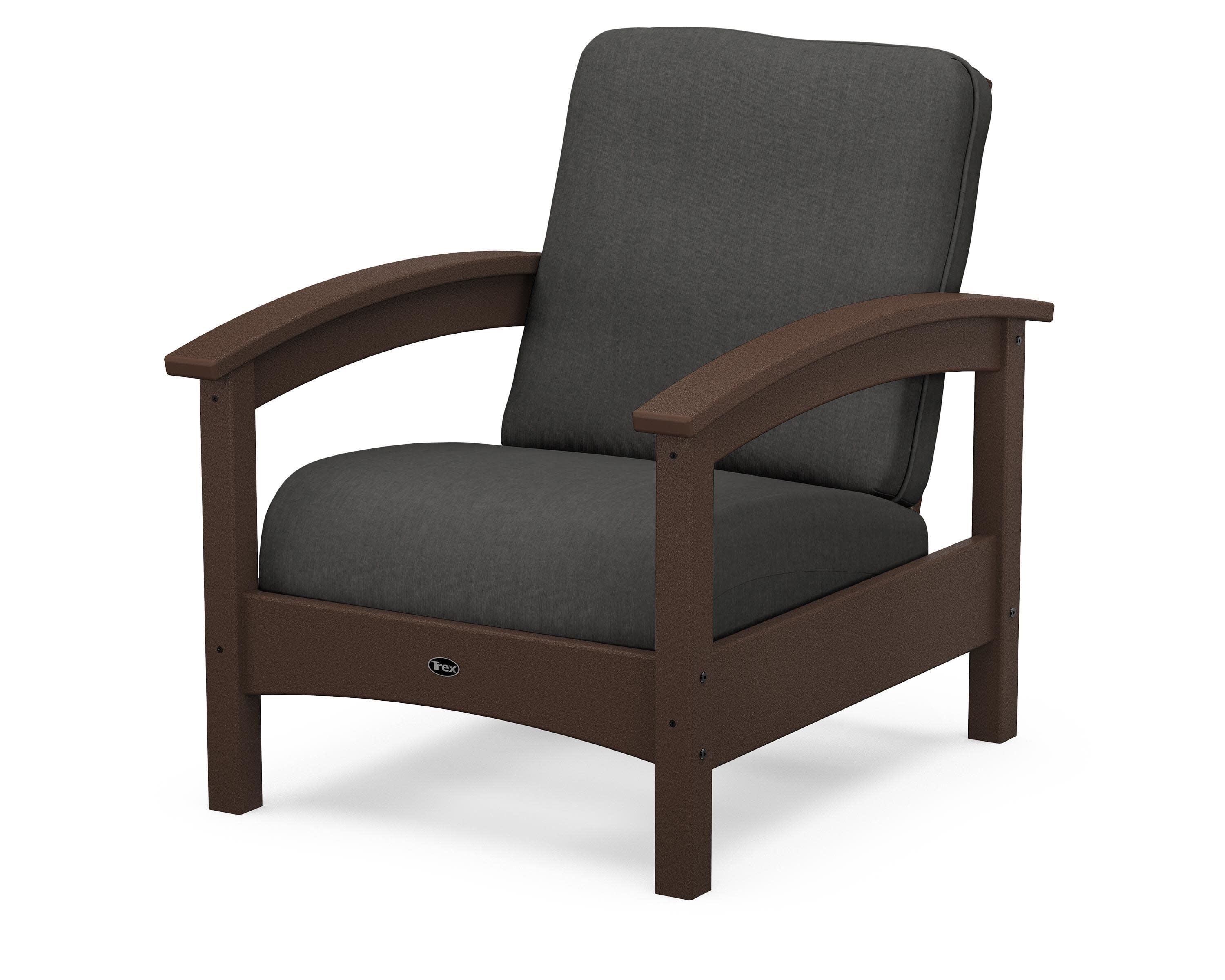Rockport Club Chair in Vintage Lantern / Spectrum Carbon