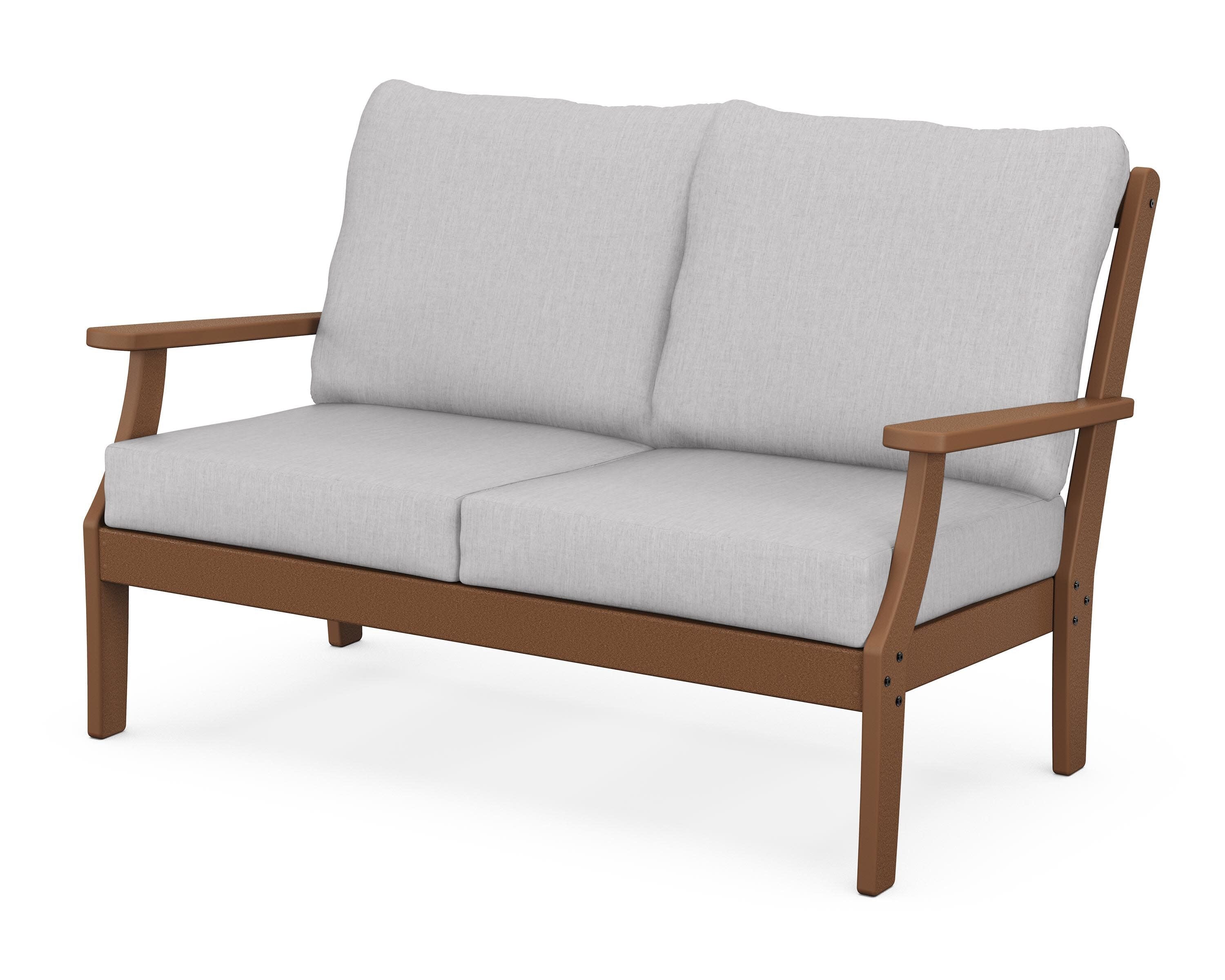Yacht Club Deep Seating Loveseat in Tree House / Granite
