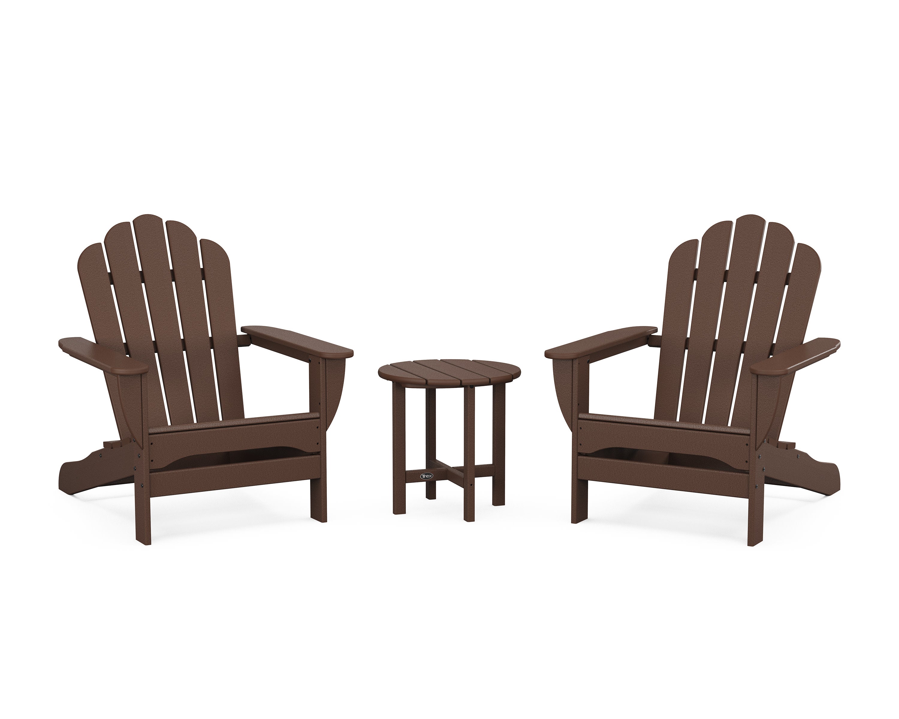 3-Piece Monterey Bay Oversized Adirondack Set in Vintage Lantern