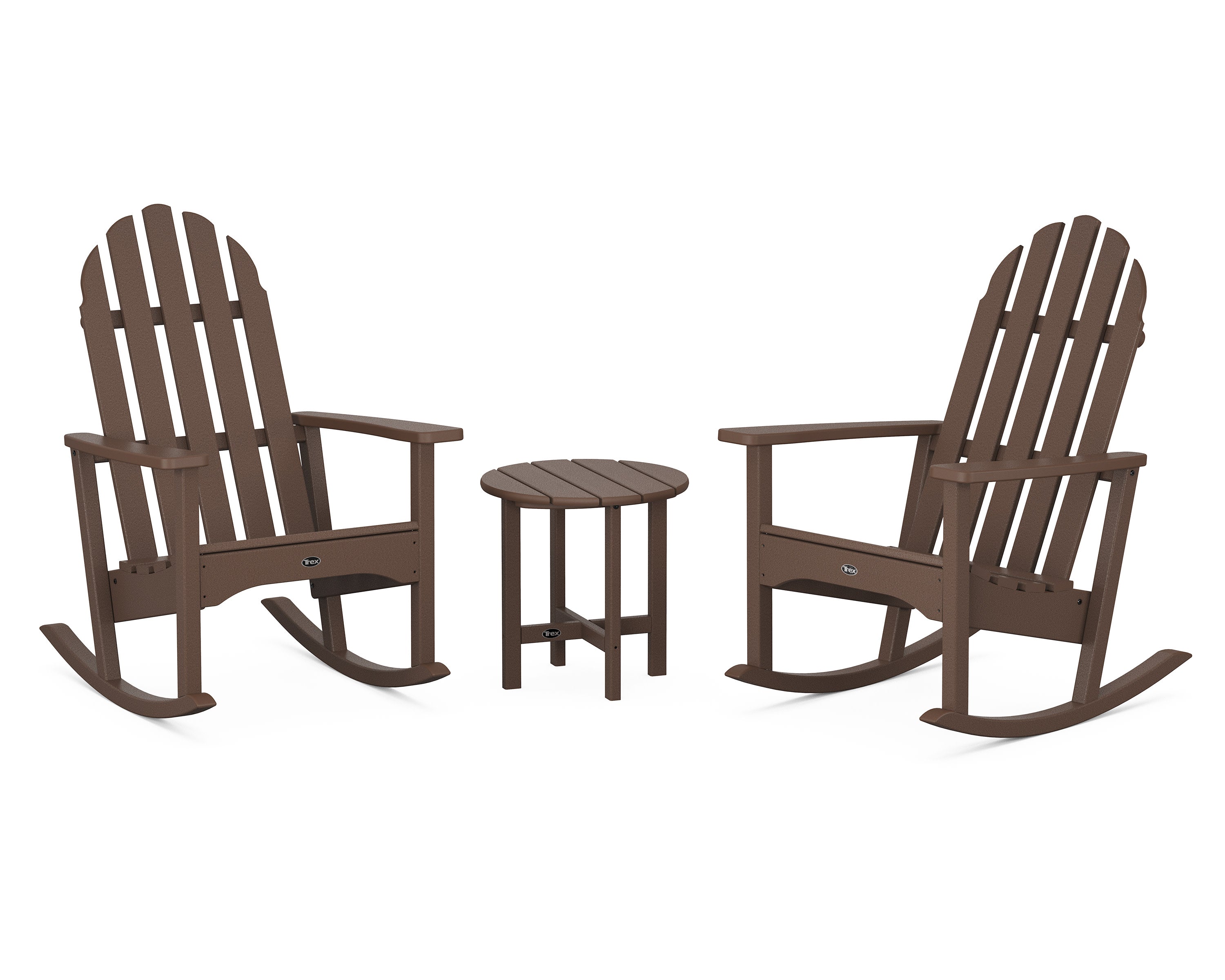 Cape Cod 3-Piece Adirondack Rocker Set in Vintage Lantern