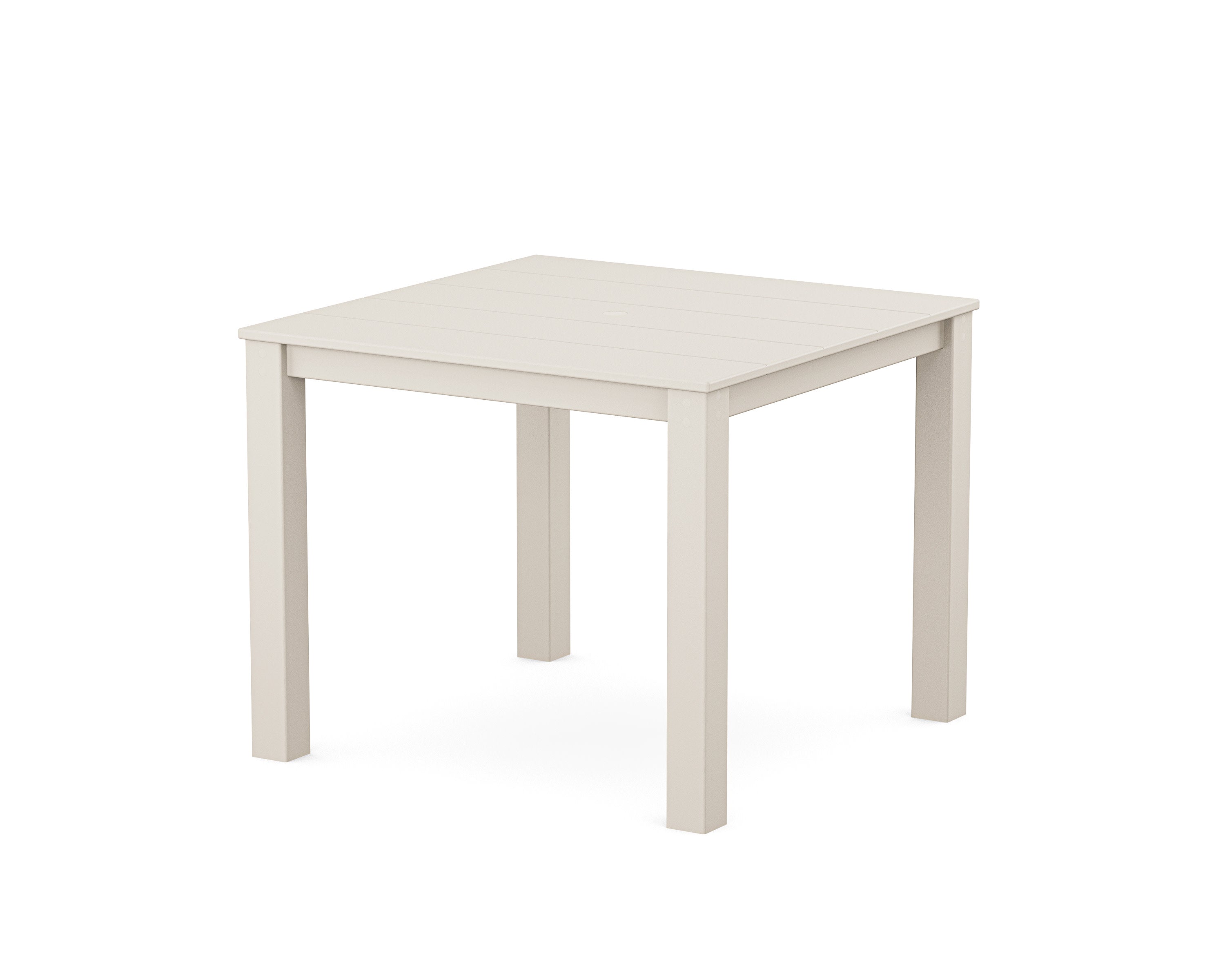 Parsons 38" Square Dining Table in Sand Castle