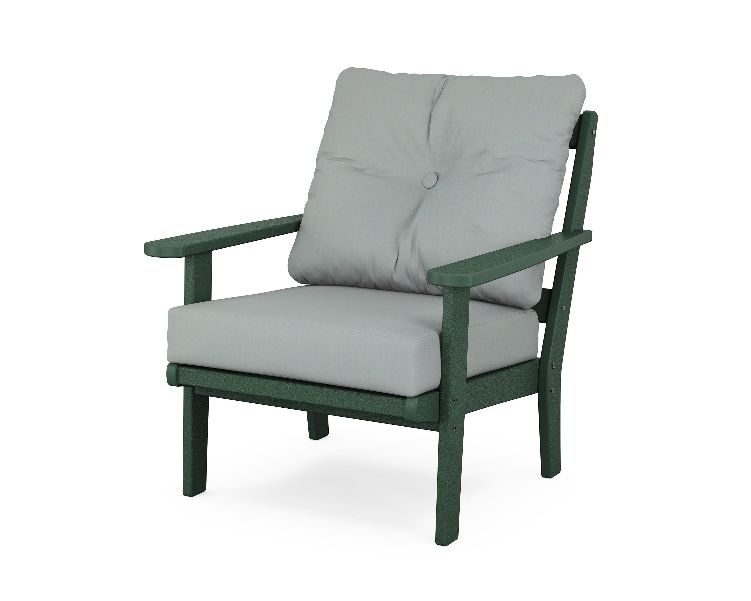 Cape Cod Deep Seating Chair in Rainforest Canopy / Spa