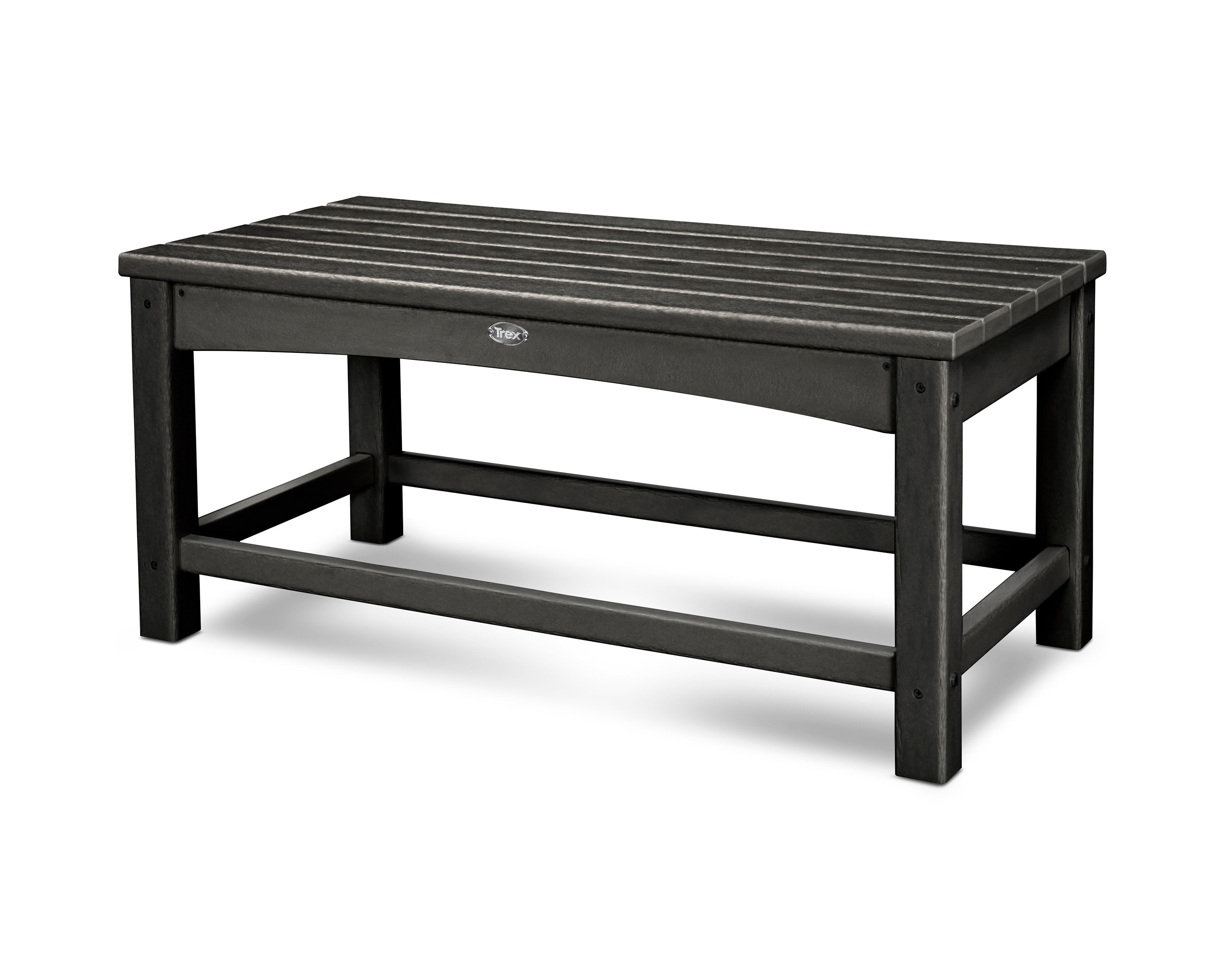 Rockport Club Coffee Table in Charcoal Black