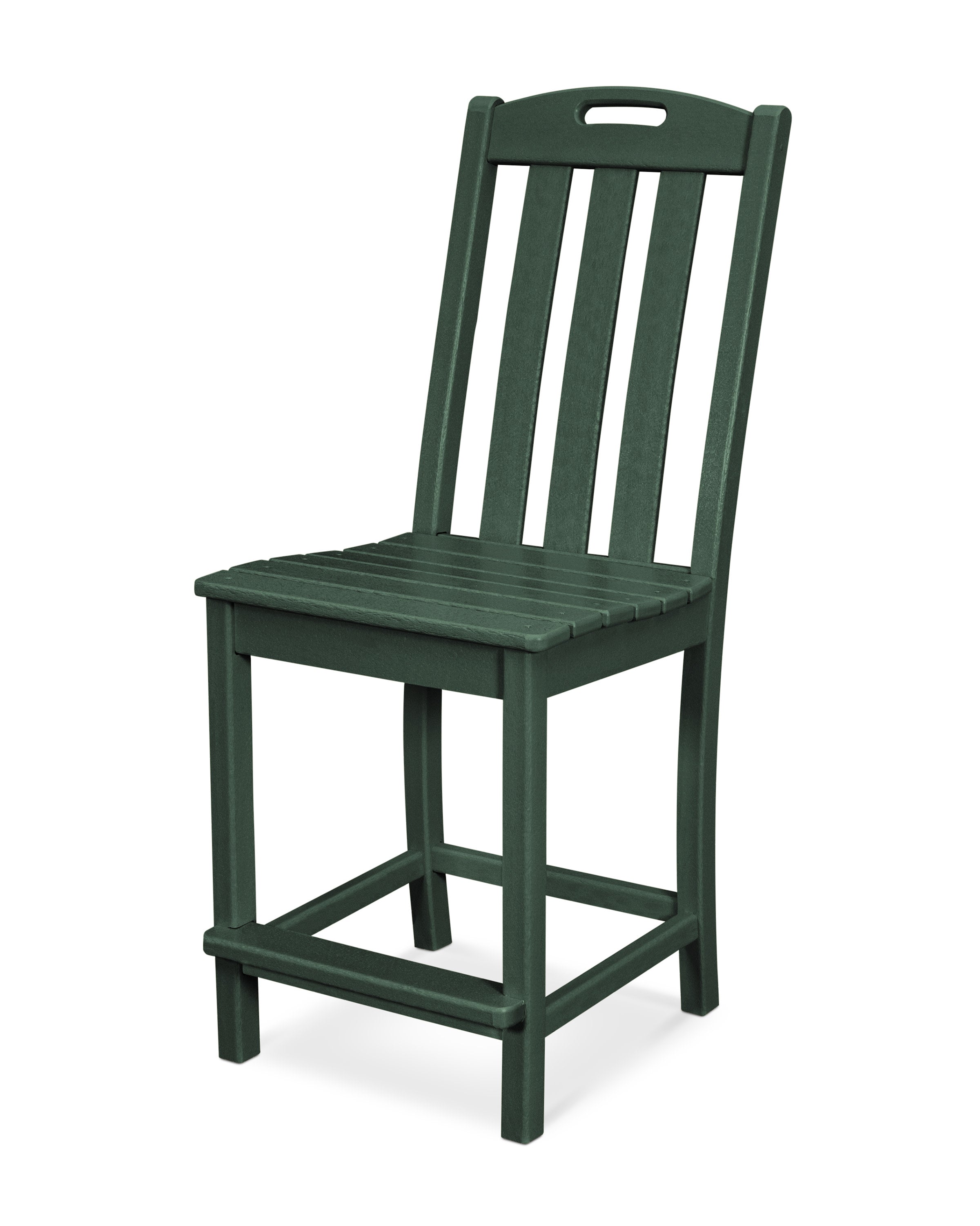 Yacht Club Counter Side Chair in Rainforest Canopy
